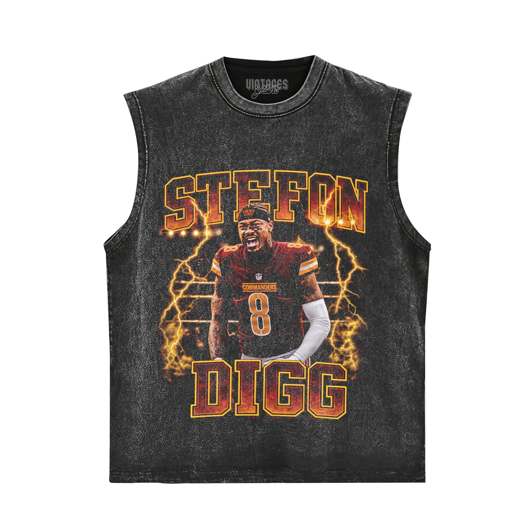 STEFON DIGGS - COMMANDERS V2 TANK TOP & TEE & LONG SLEEVE & LAYERED LS & HOODIE