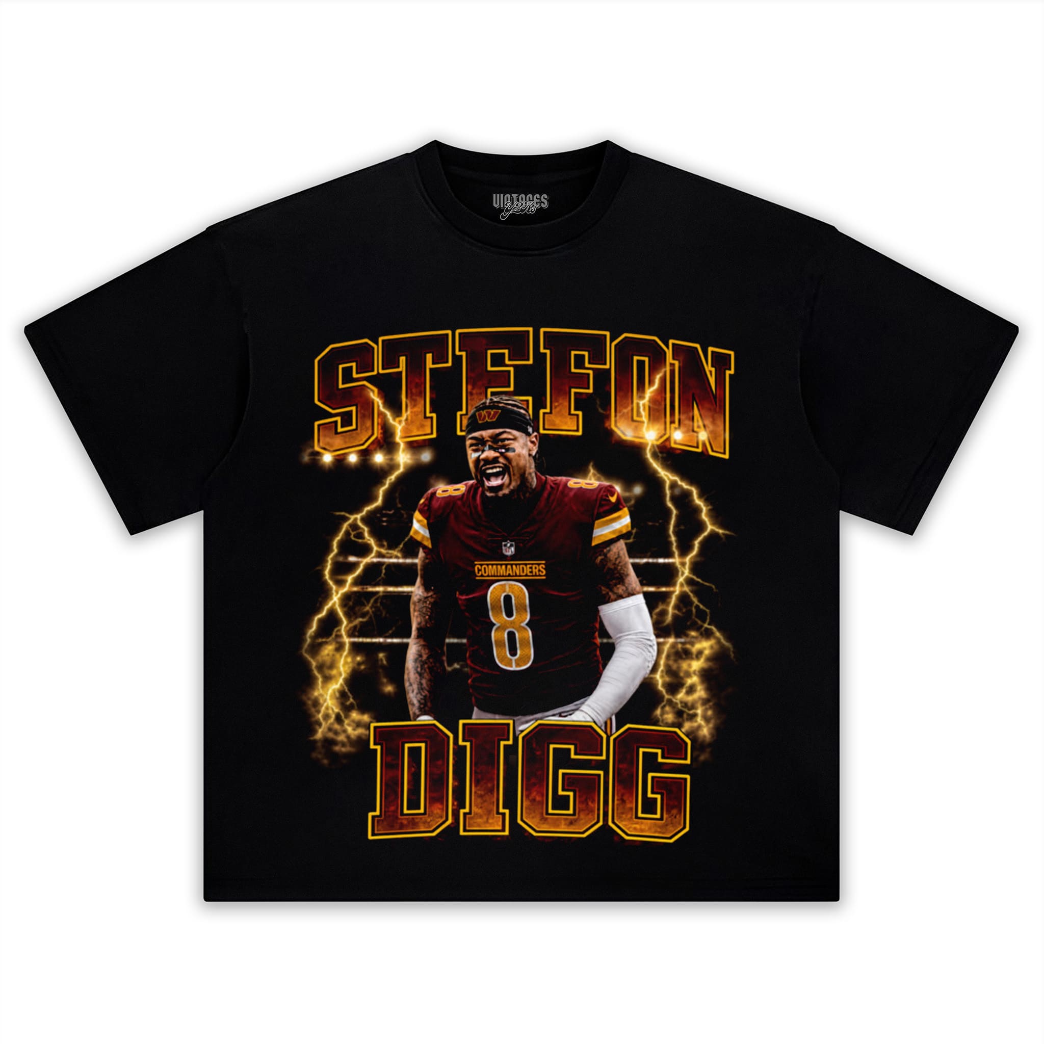 STEFON DIGGS - COMMANDERS V2 TANK TOP & TEE & LONG SLEEVE & LAYERED LS & HOODIE