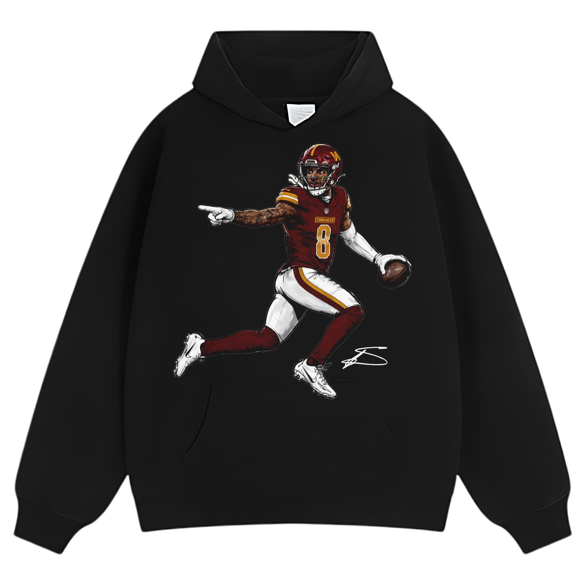 STEFON DIGGS - COMMANDERS V3 TANK TOP & TEE & LONG SLEEVE & LAYERED LS & HOODIE