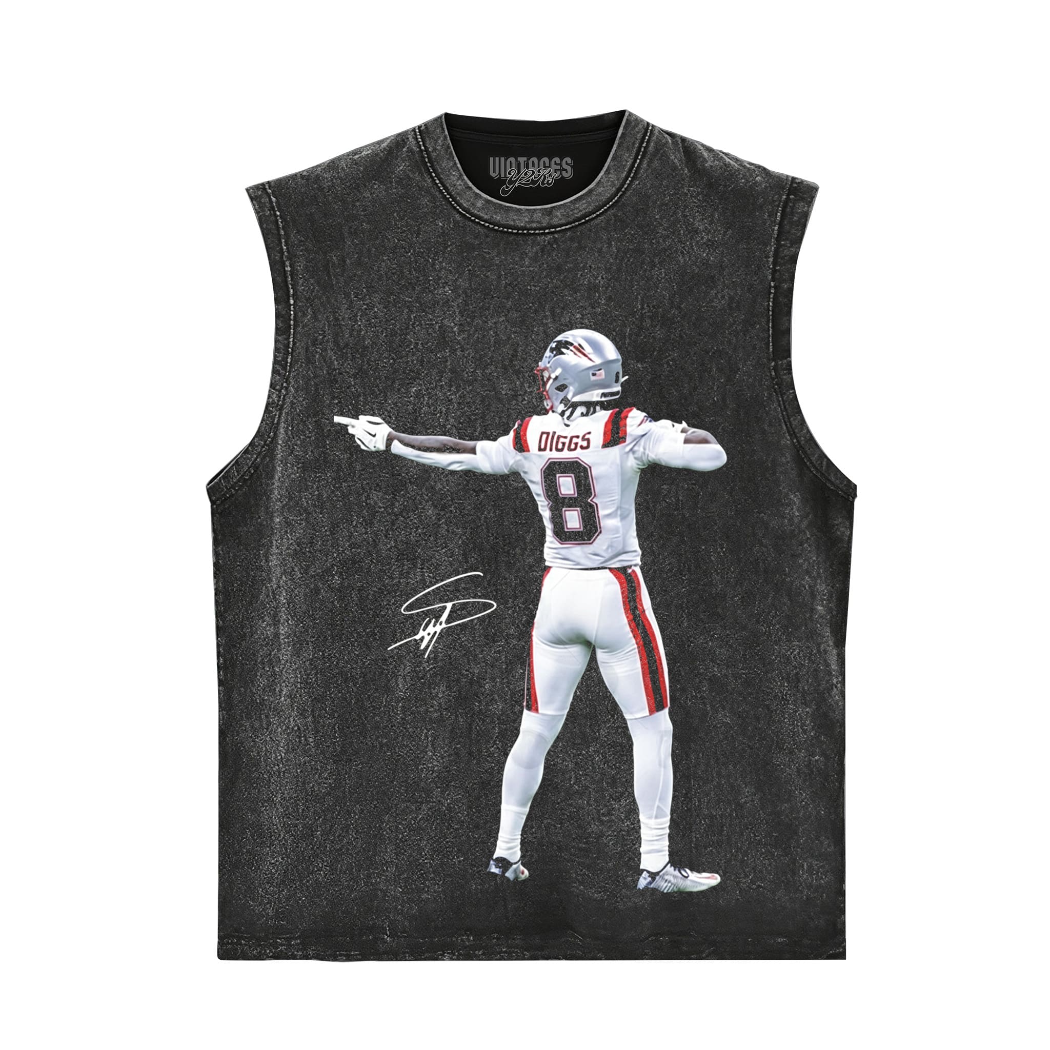 STEFON DIGGS – SIGNATURE POSE TANK TOP & TEE & LONG SLEEVE & LAYERED LS & HOODIE