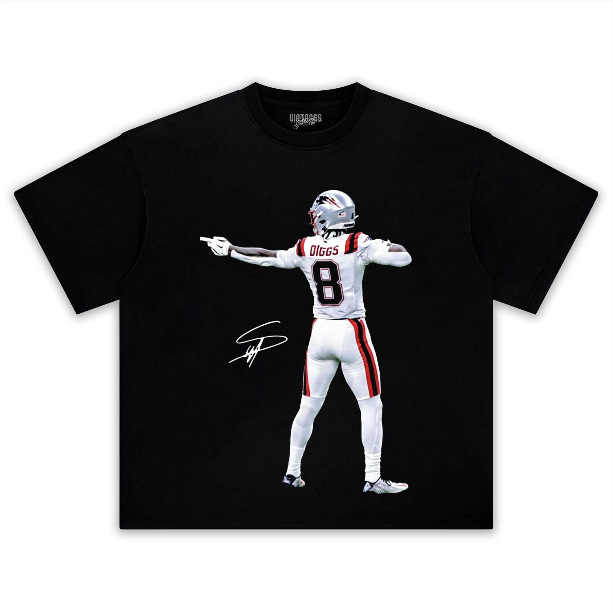 STEFON DIGGS – SIGNATURE POSE TANK TOP & TEE & LONG SLEEVE & LAYERED LS & HOODIE