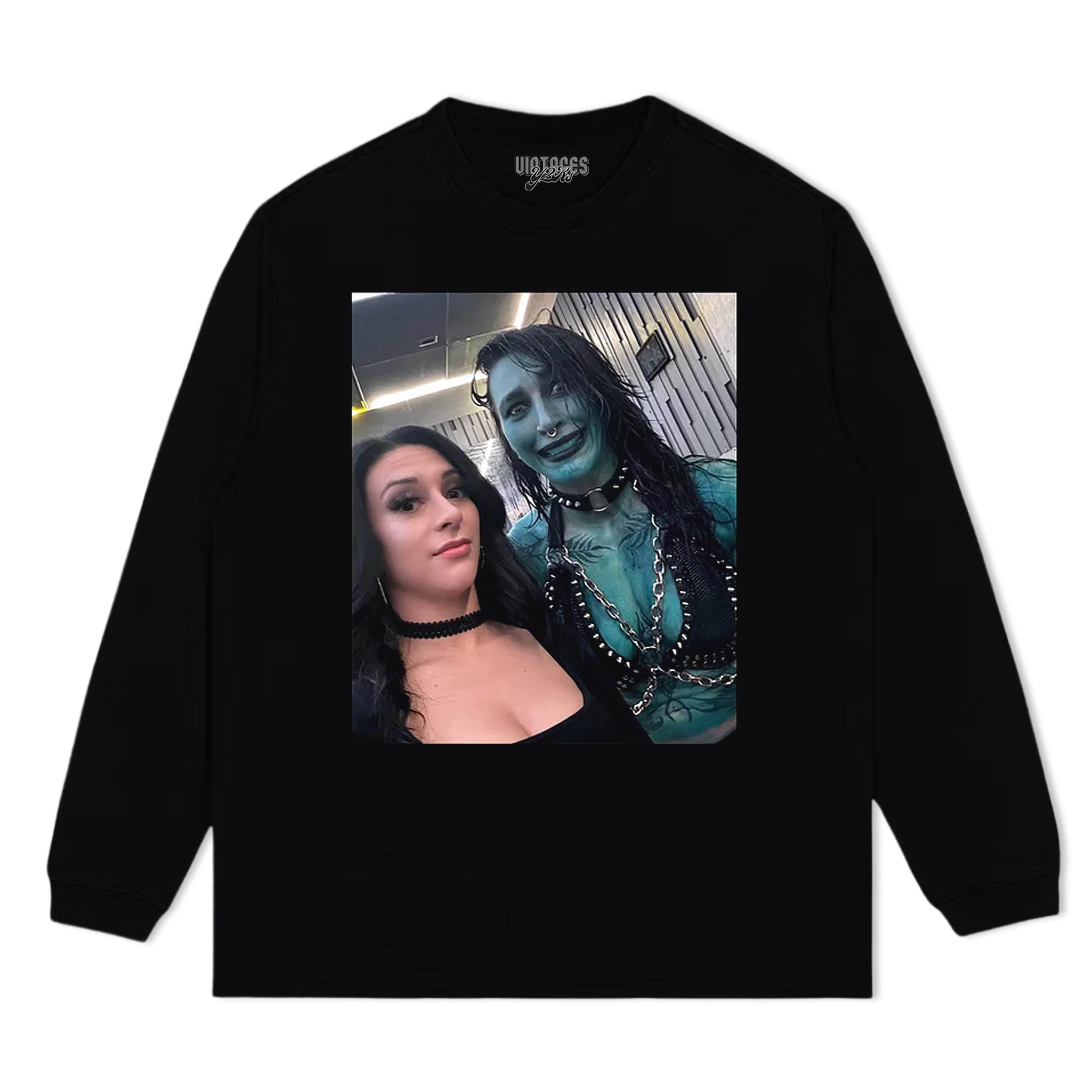 STEPHANIE VAQUER & RHEA RIPLEY TEE & LS & HOODIE