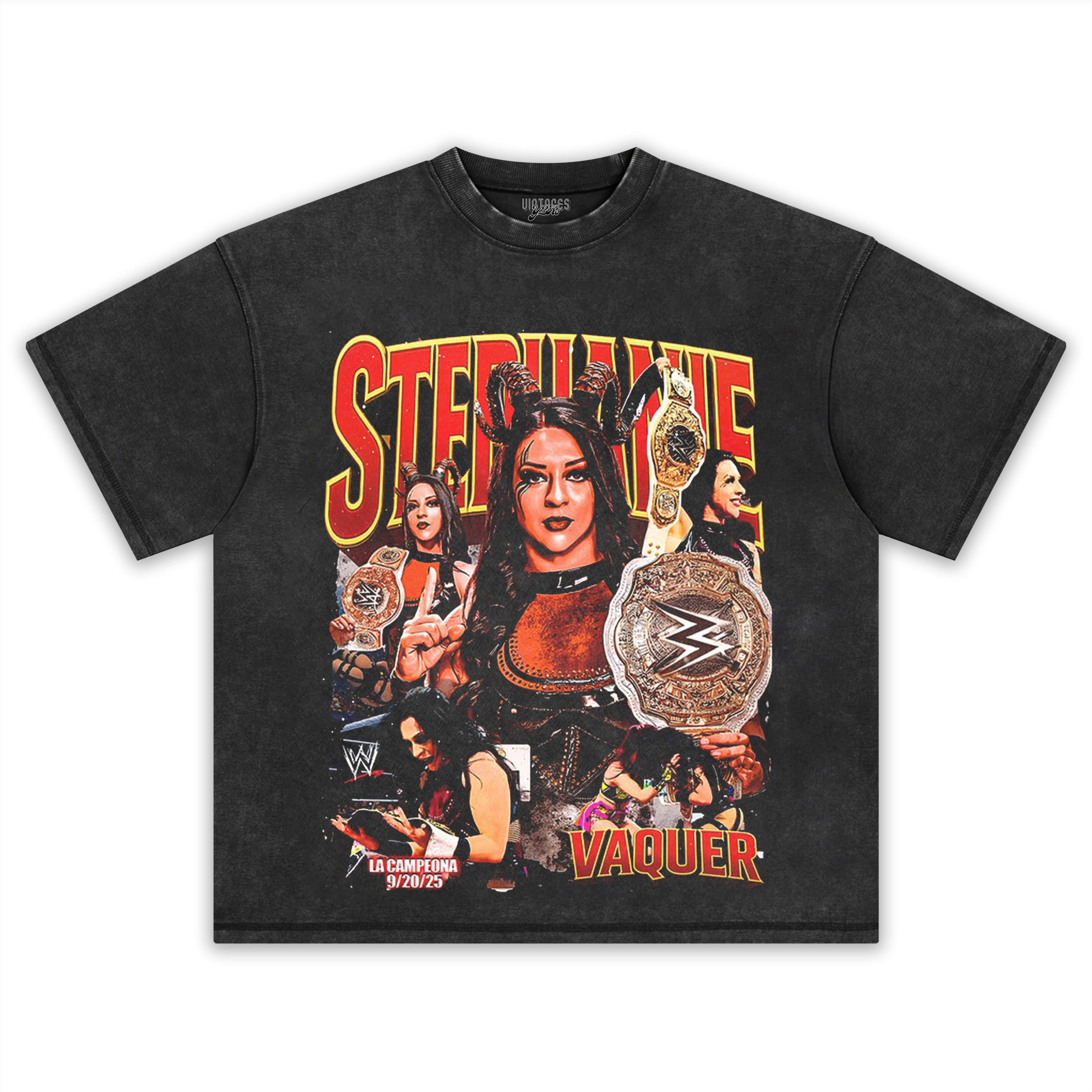 STEPHANIE VAQUER & WOMEN'S WORLD CHAMPION TEE & LS & HOODIE