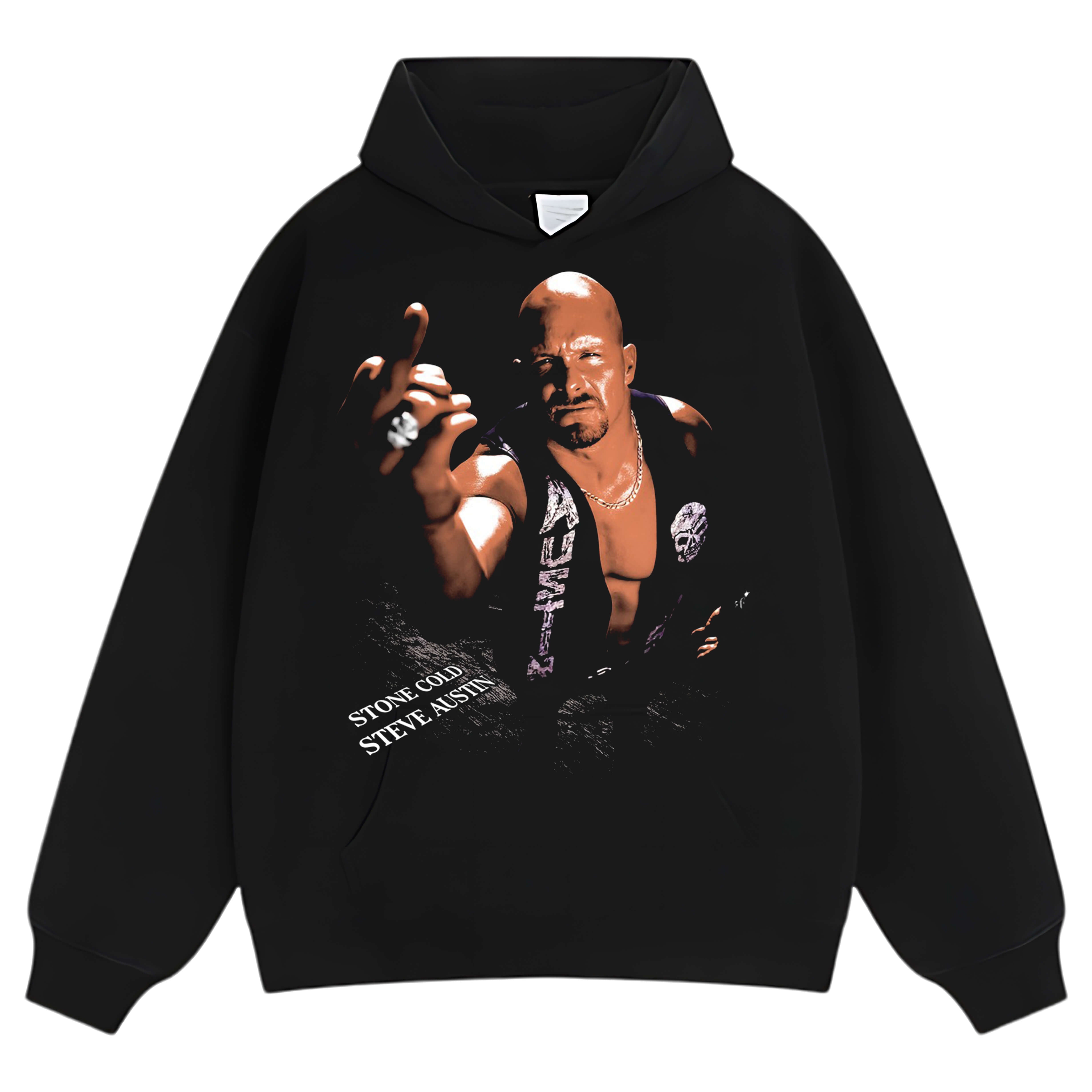 STONE COLD & STEVE AUSTIN TEE & LS & HOODIE