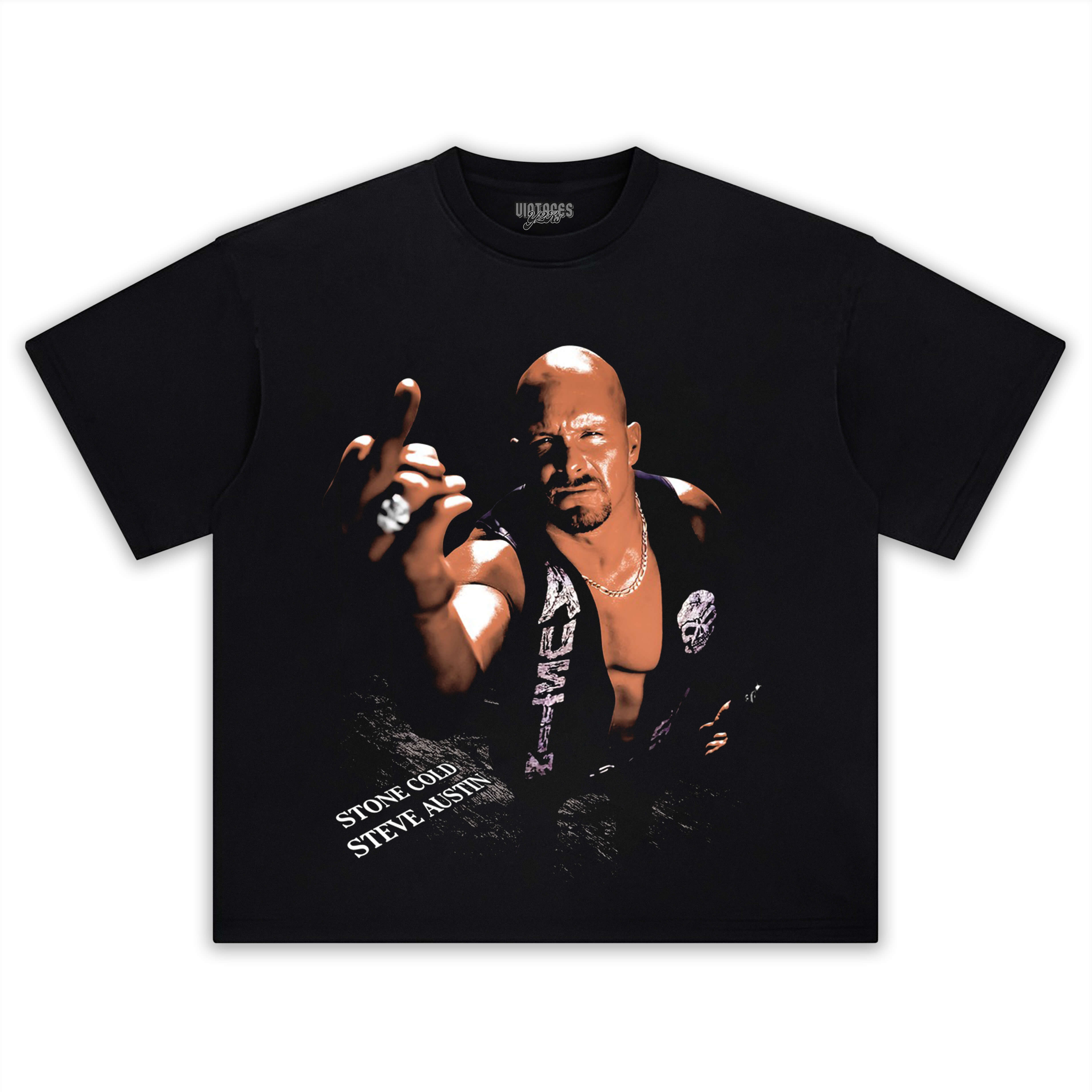 STONE COLD & STEVE AUSTIN TEE & LS & HOODIE