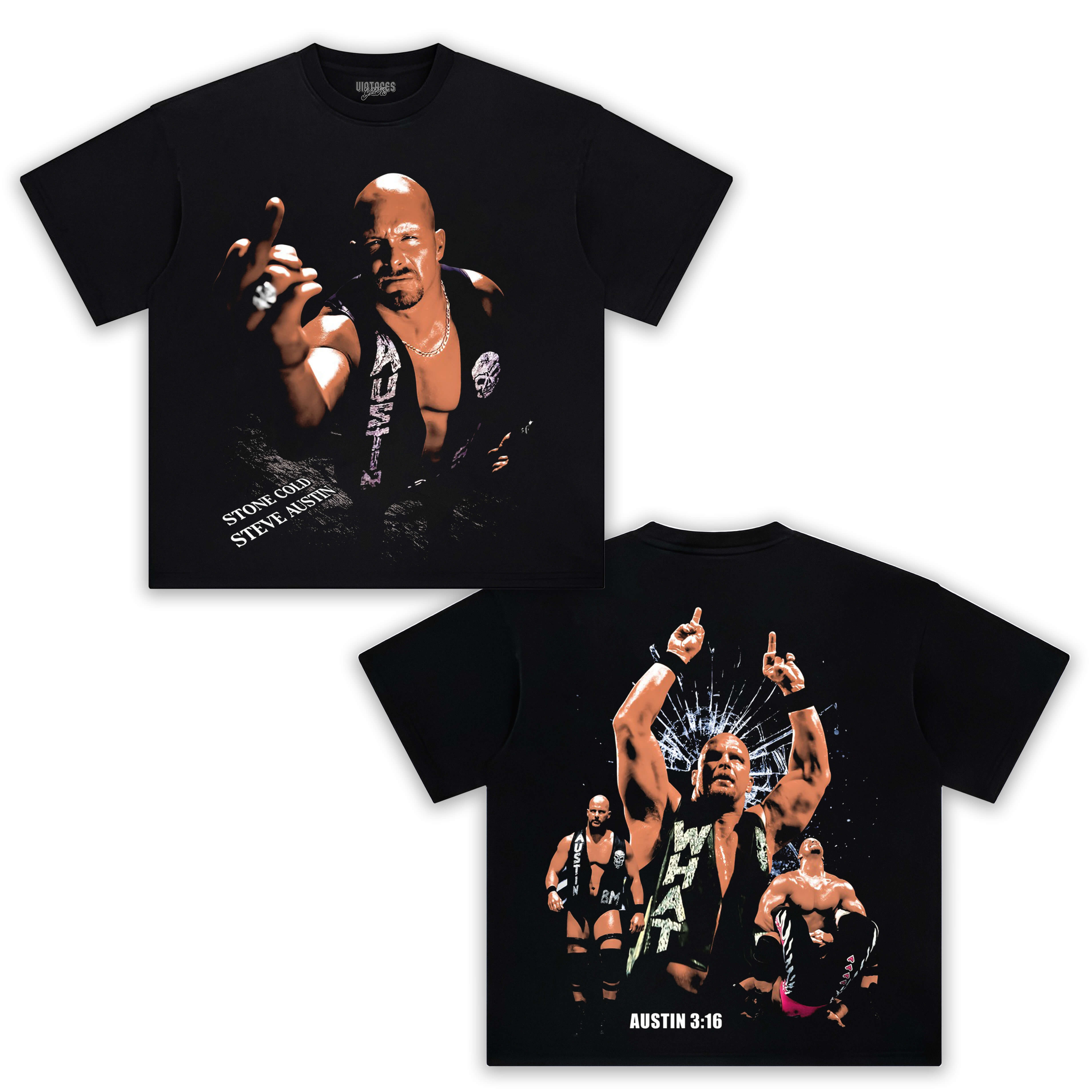 STONE COLD & STEVE AUSTIN VI TEE