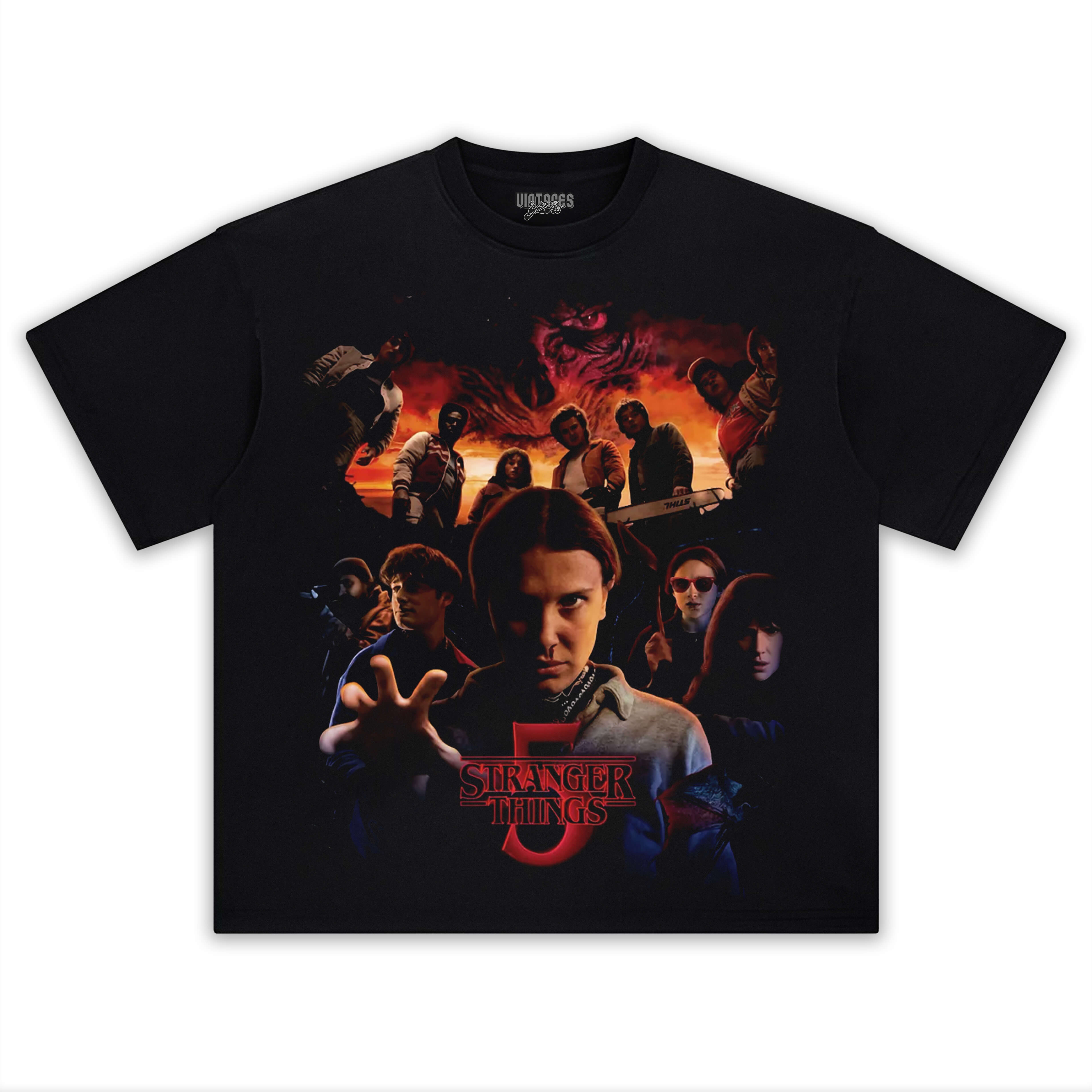 STRANGER THINGS 5 TEE & LONG SLEEVES & HOODIES