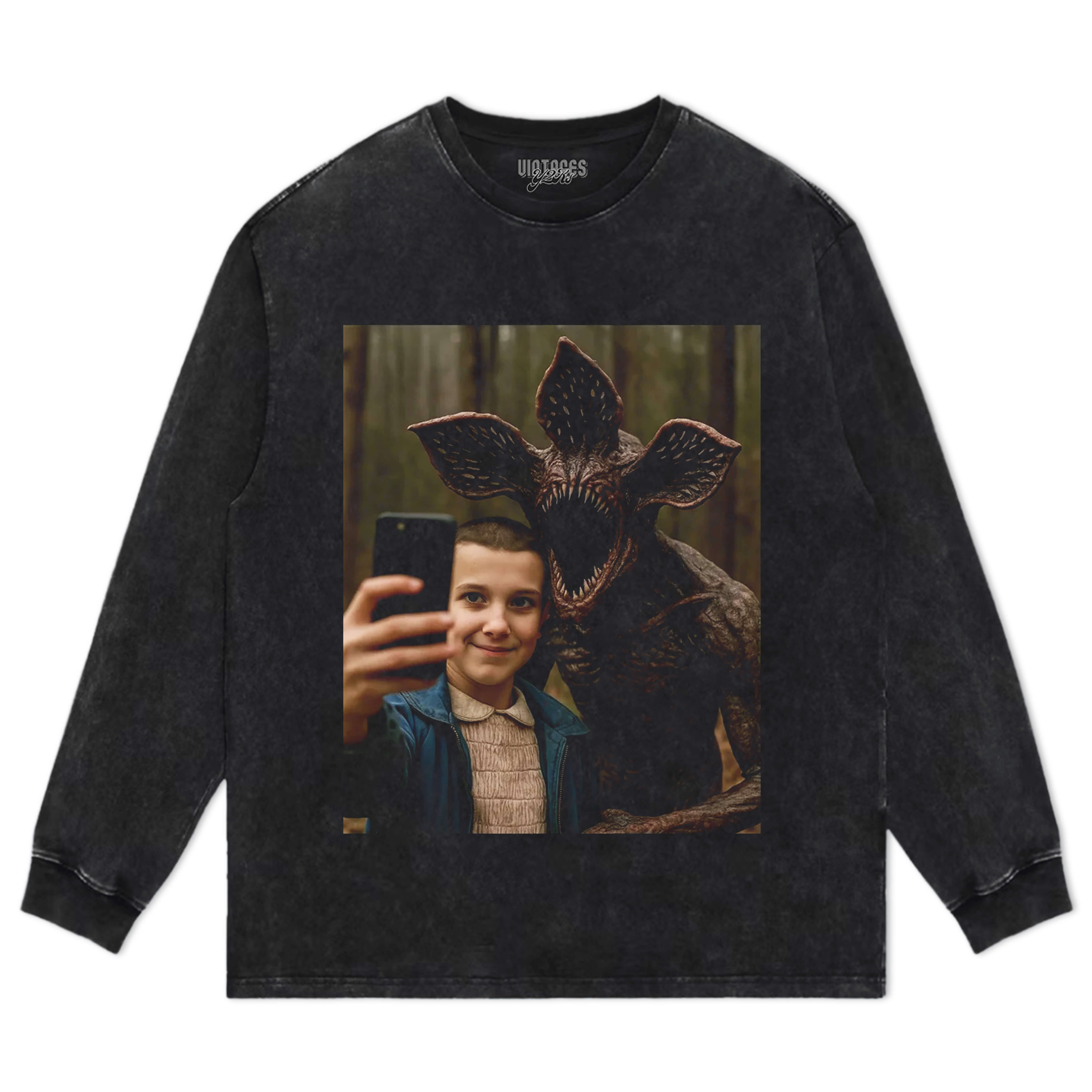 STRANGER THINGS ELEVEN & THE DEMOGORGON TEE & LS & HOODIE