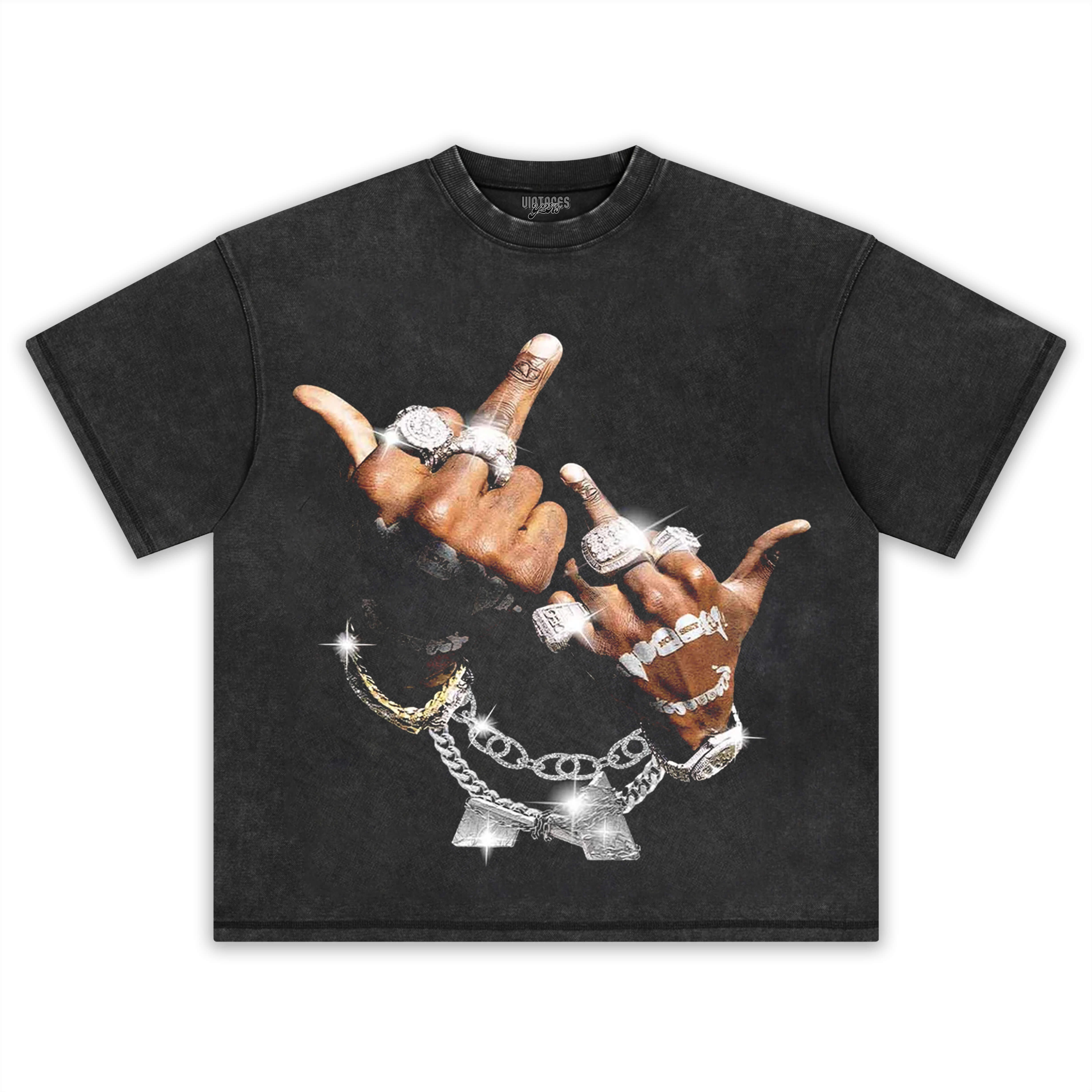 STREET & MIDDLE FINGER TEE