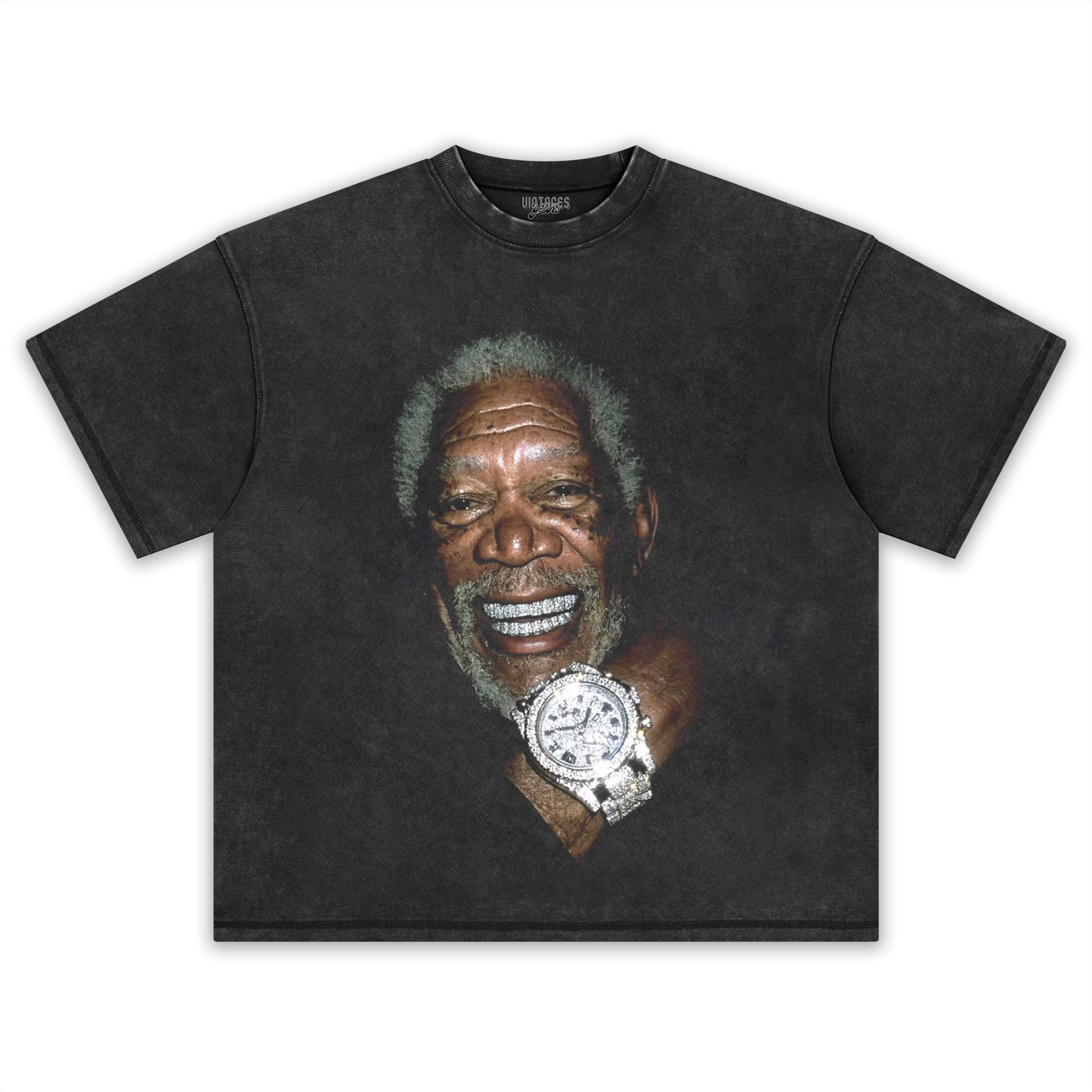 STREET STYLE & MORGAN FREEMAN TEE