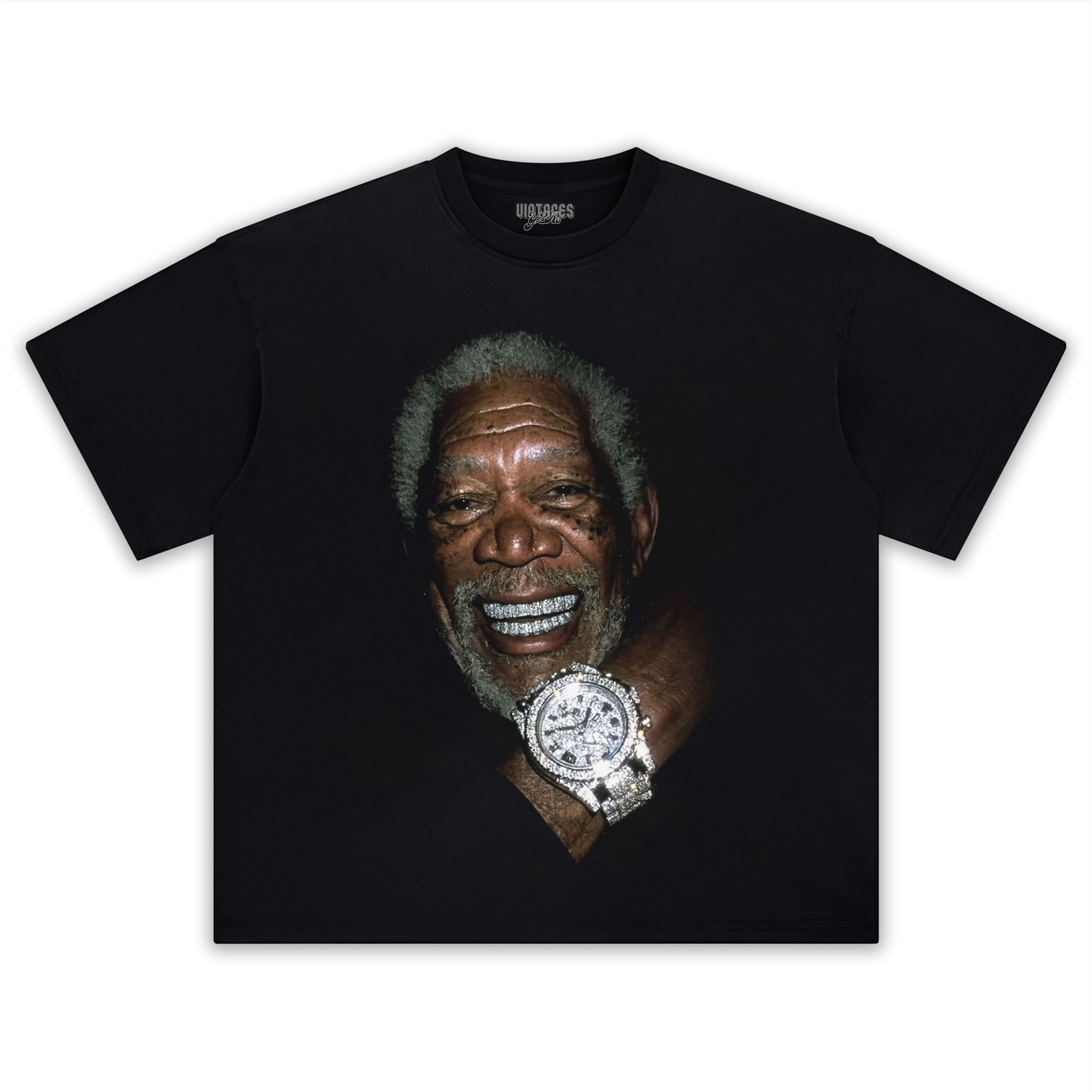 STREET STYLE & MORGAN FREEMAN TEE