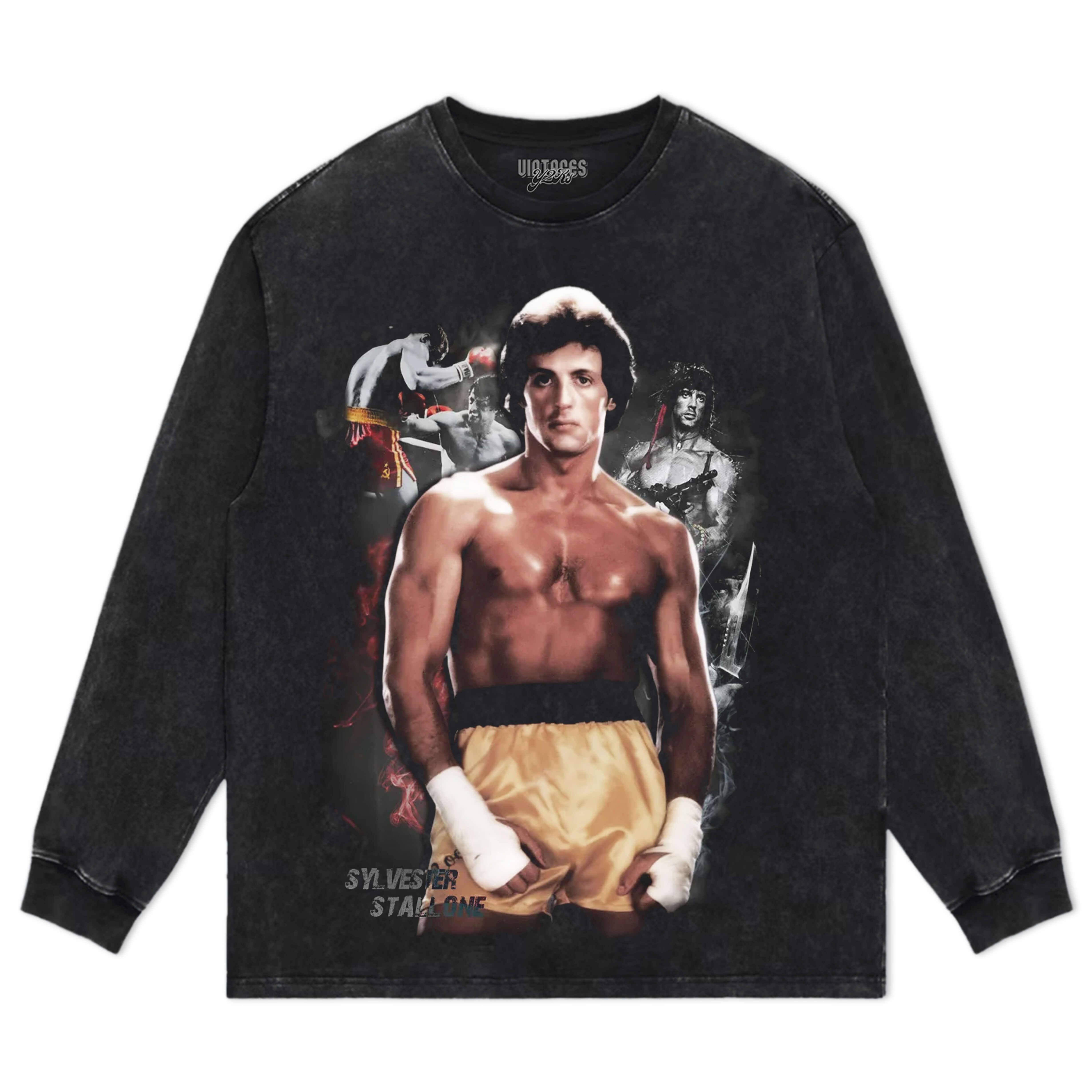 SYLVESTER STALLONE TEE & LS & HOODIE