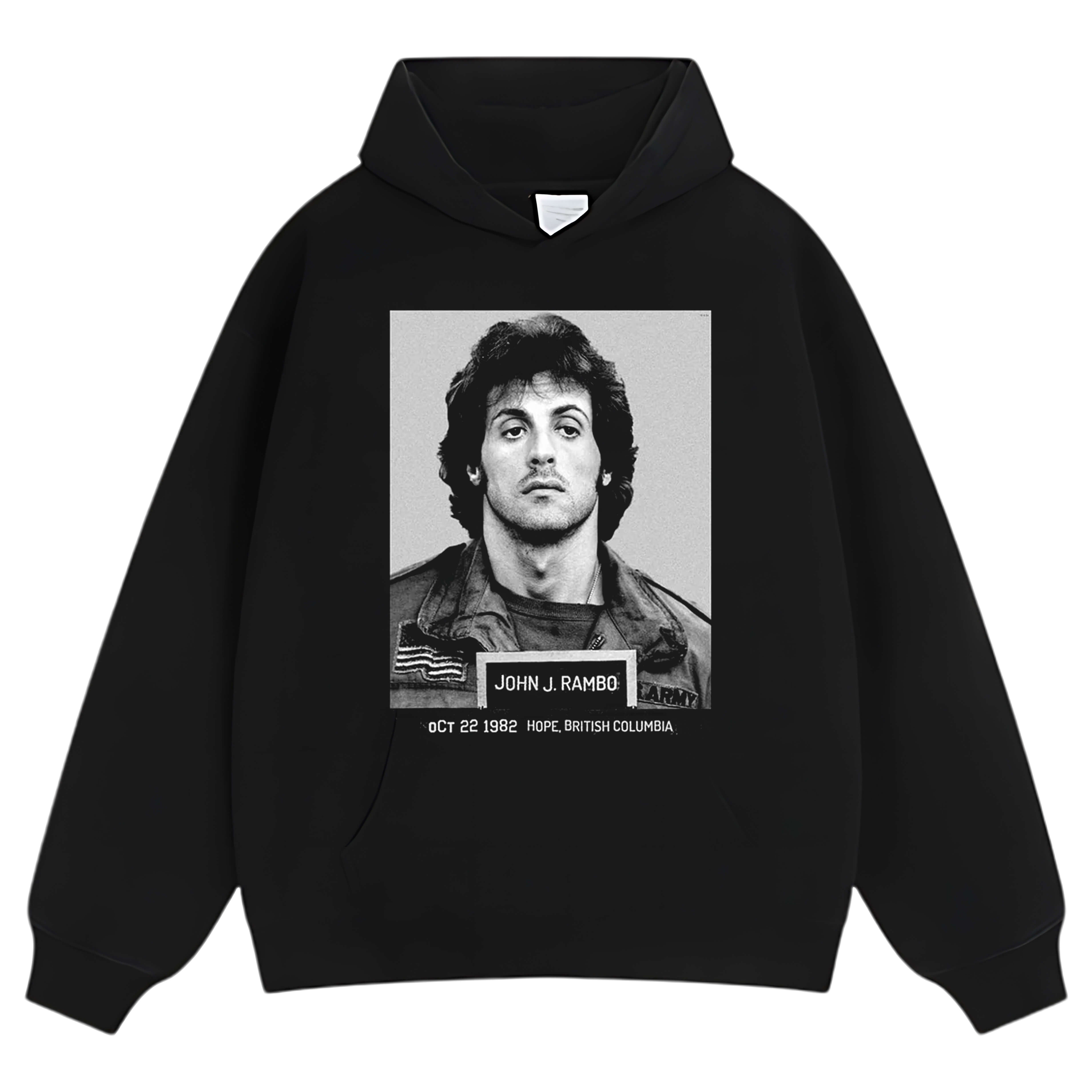 SYLVESTER STALLONE & FIRST BLOOD TEE & LS & HOODIE