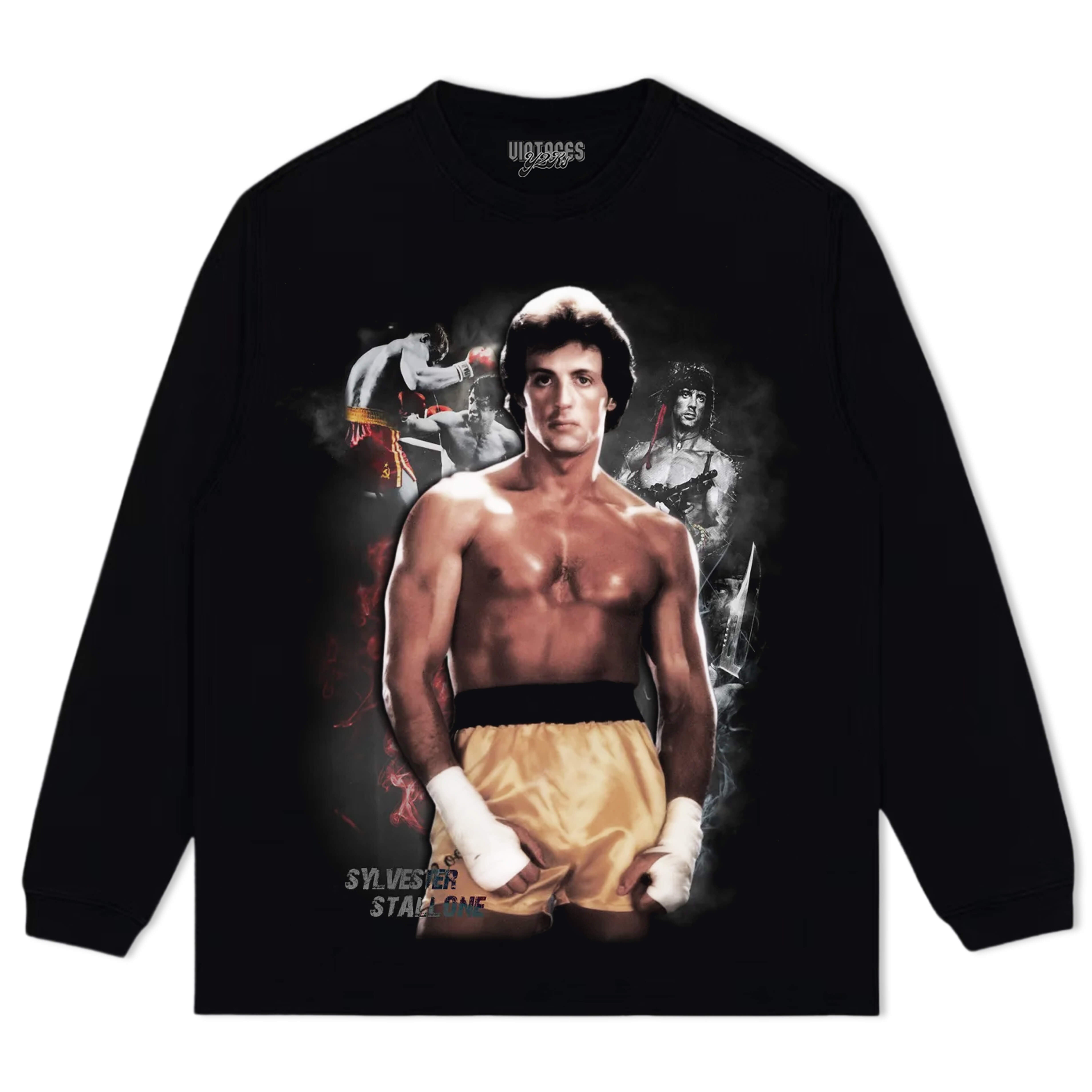 SYLVESTER STALLONE TEE & LS & HOODIE