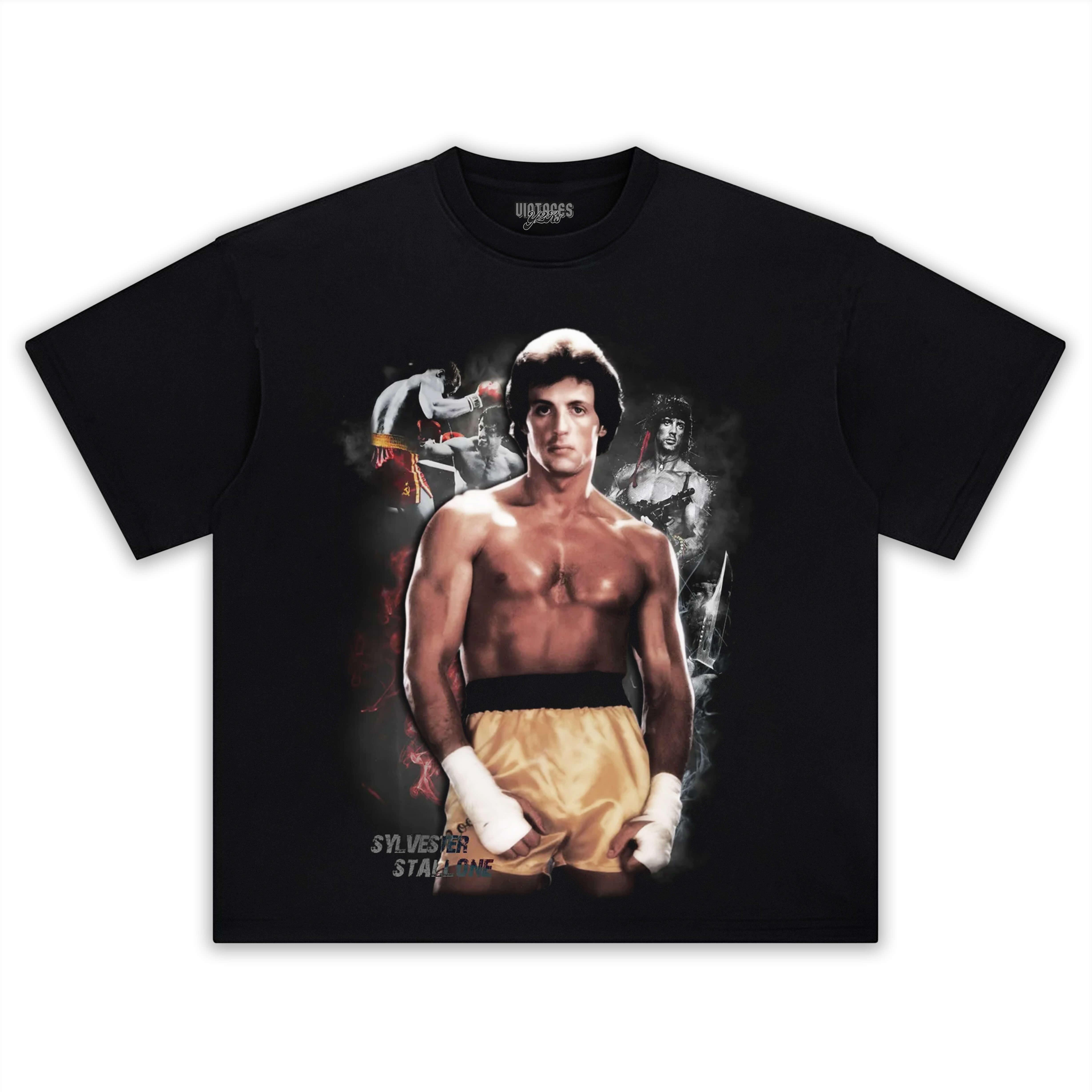 SYLVESTER STALLONE TEE & LS & HOODIE
