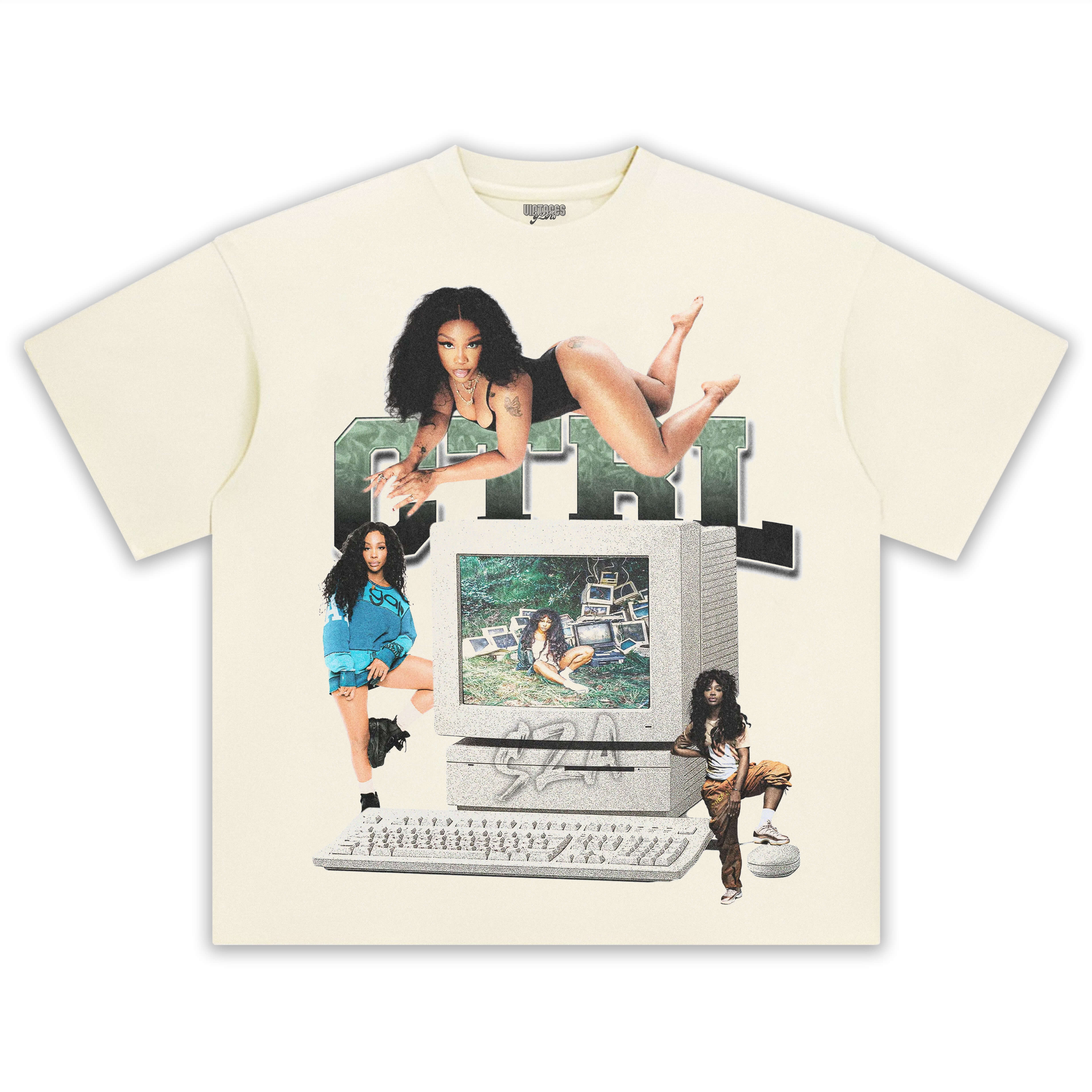 SZA CTRL VINTAGE TEE & LS & HOODIE