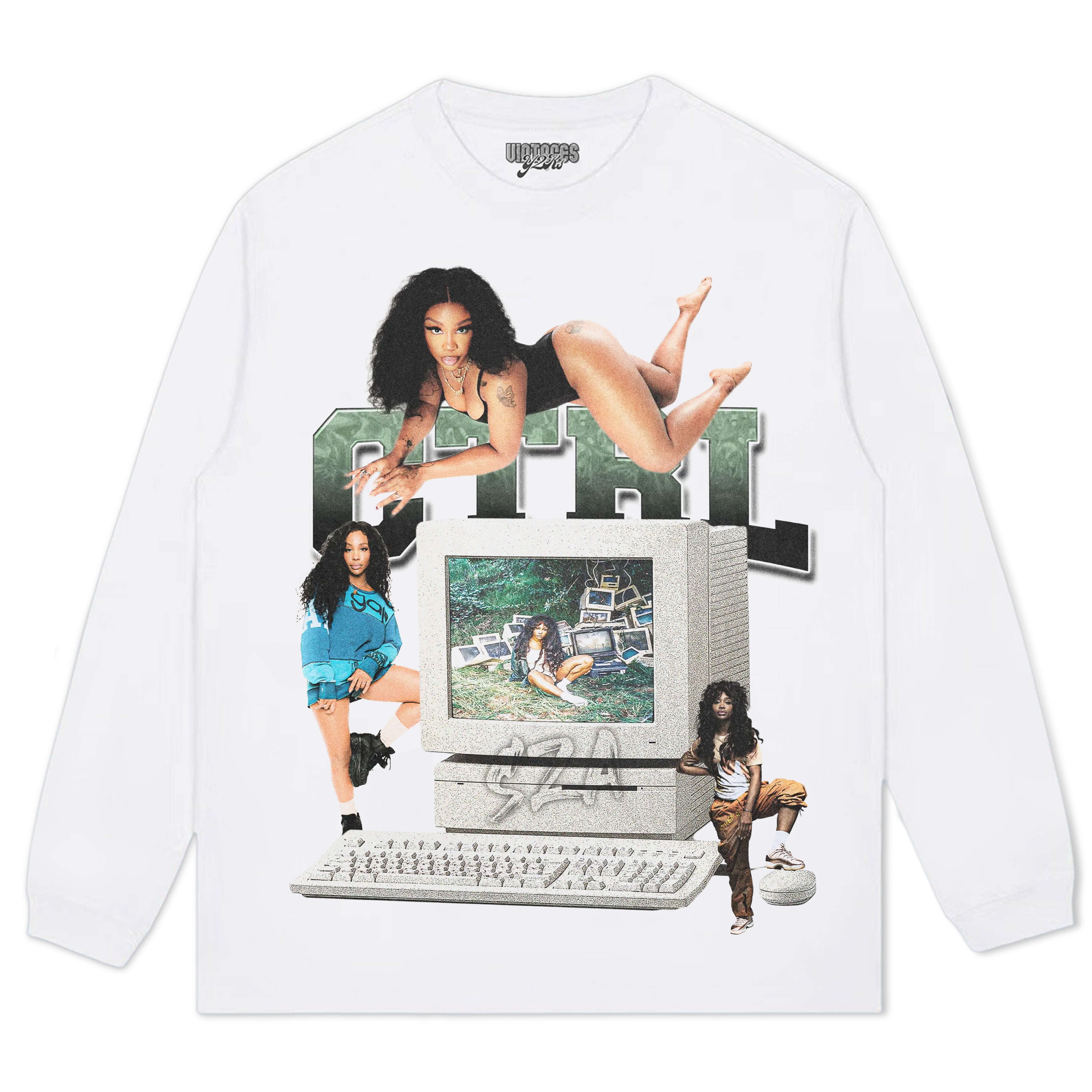 SZA CTRL VINTAGE TEE & LS & HOODIE