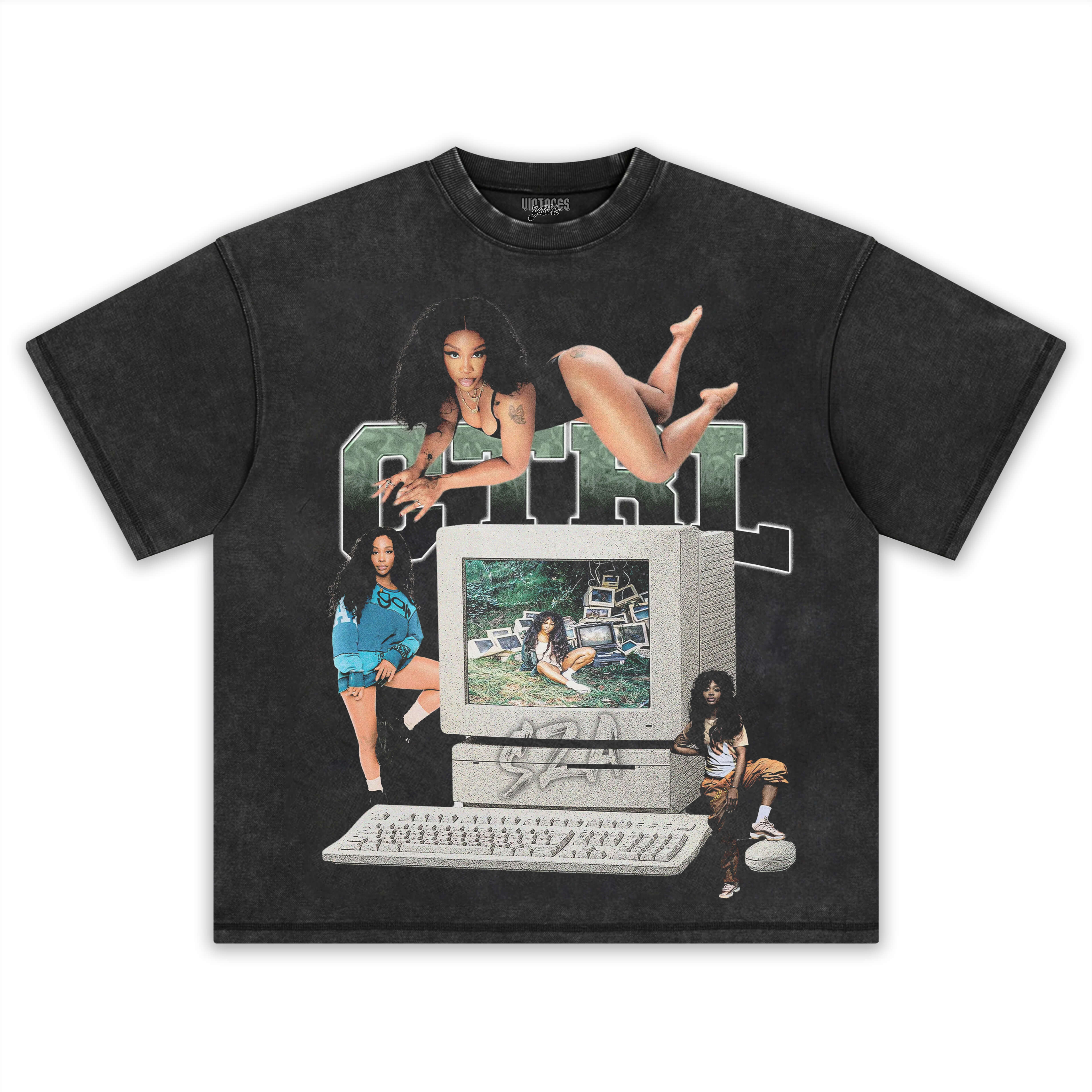 SZA CTRL VINTAGE TEE & LS & HOODIE