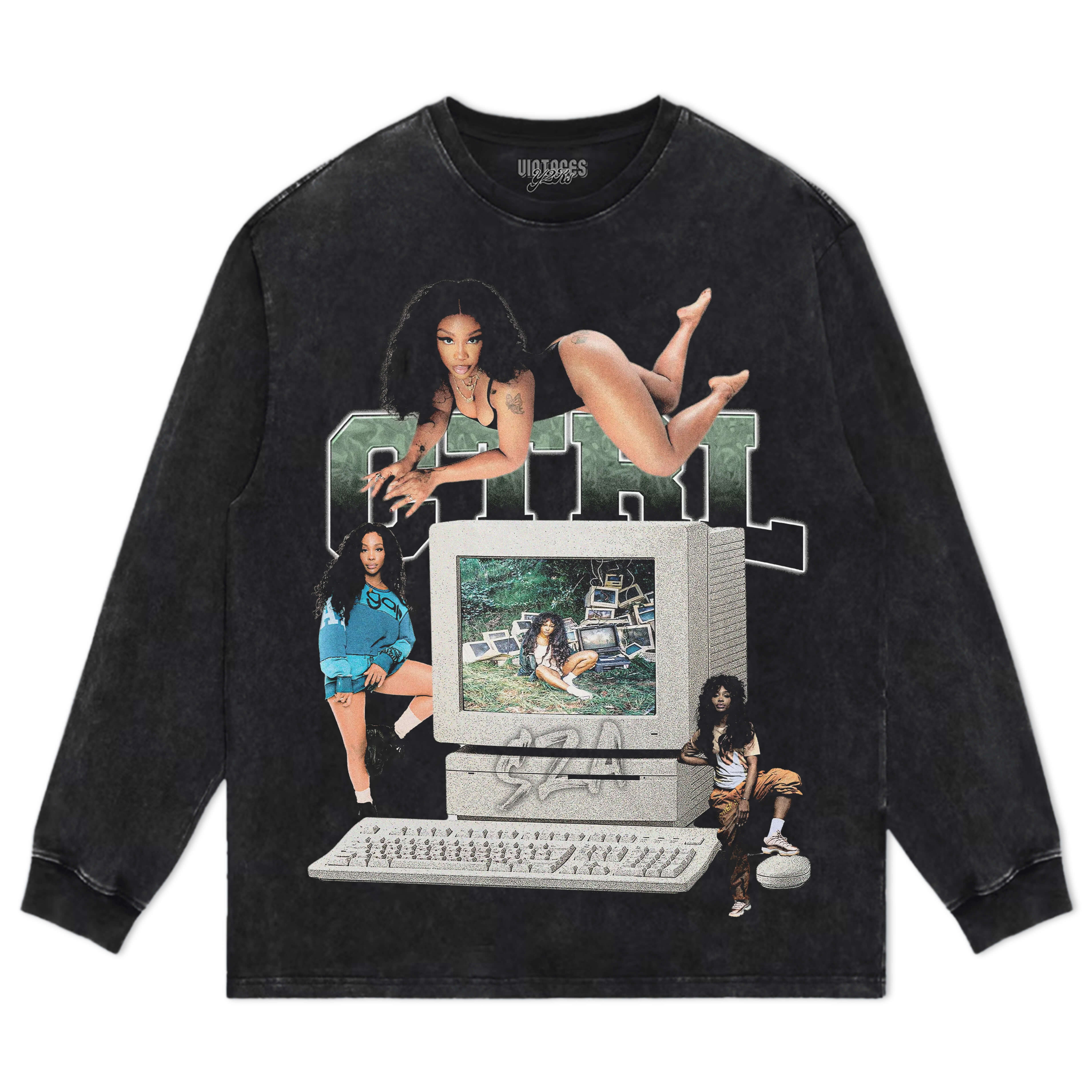 SZA CTRL VINTAGE TEE & LS & HOODIE