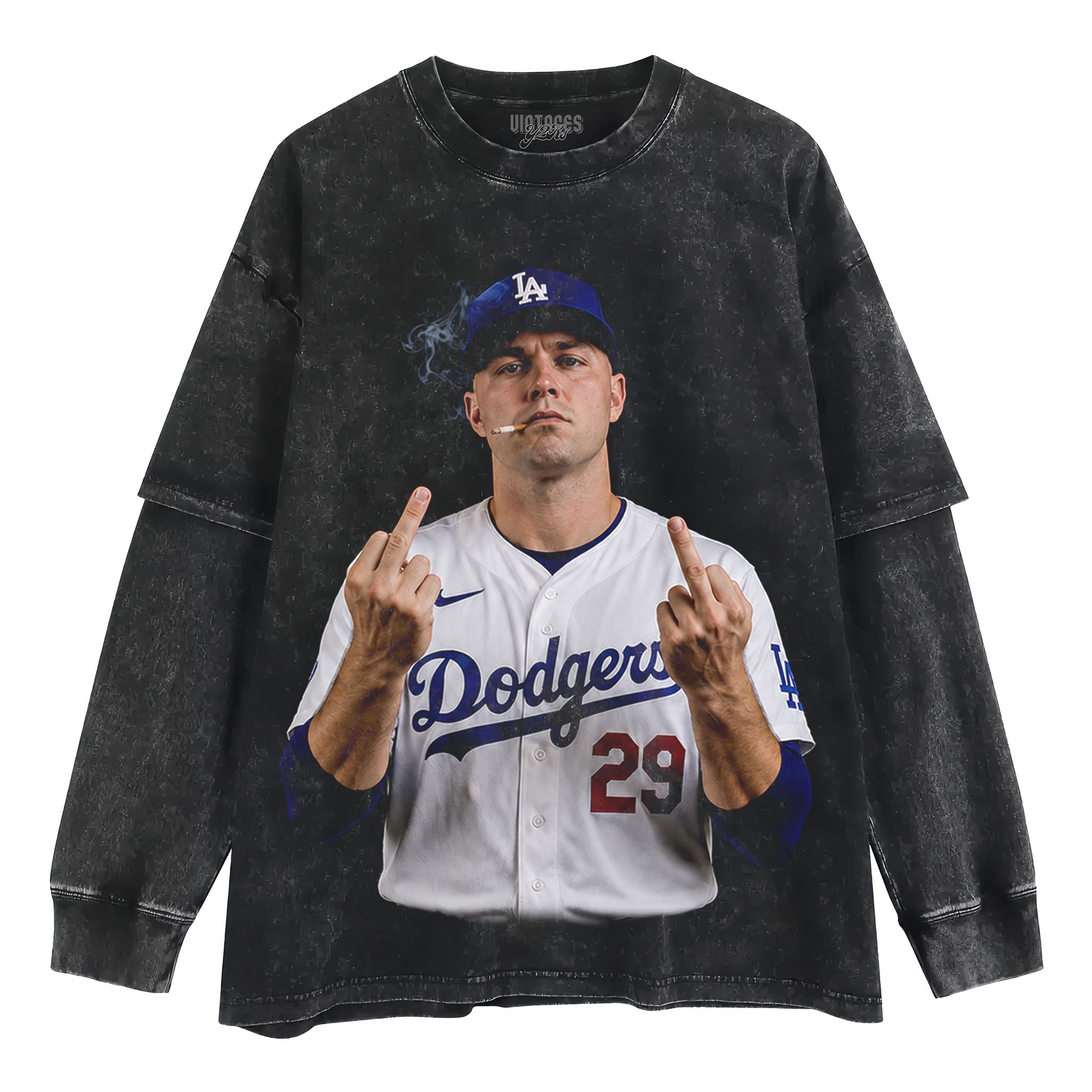 TARIK SKUBAL MIDDLE FINGER TANK TOP & TEE & LONG SLEEVE & LAYERED LS & HOODIE
