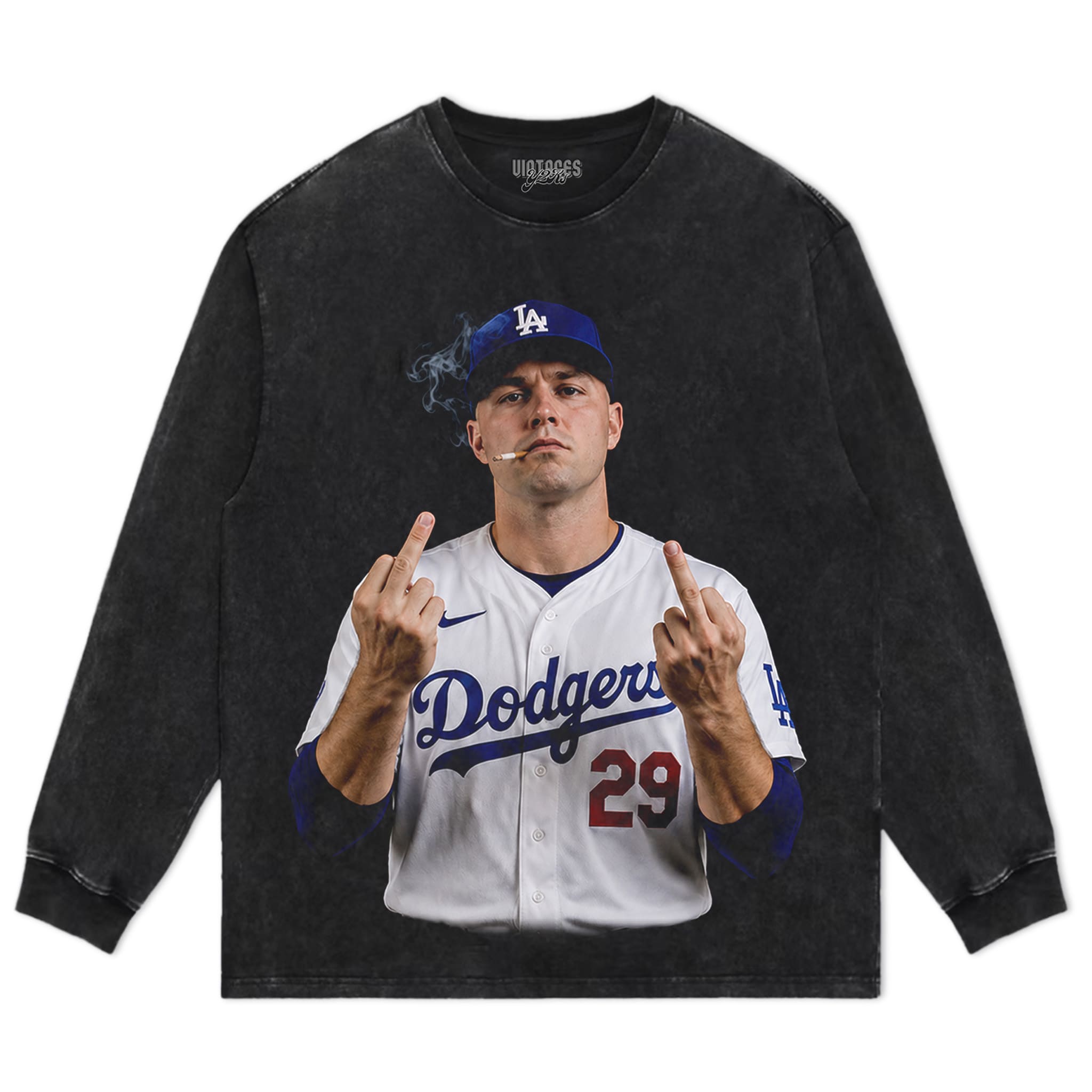 TARIK SKUBAL MIDDLE FINGER TANK TOP & TEE & LONG SLEEVE & LAYERED LS & HOODIE