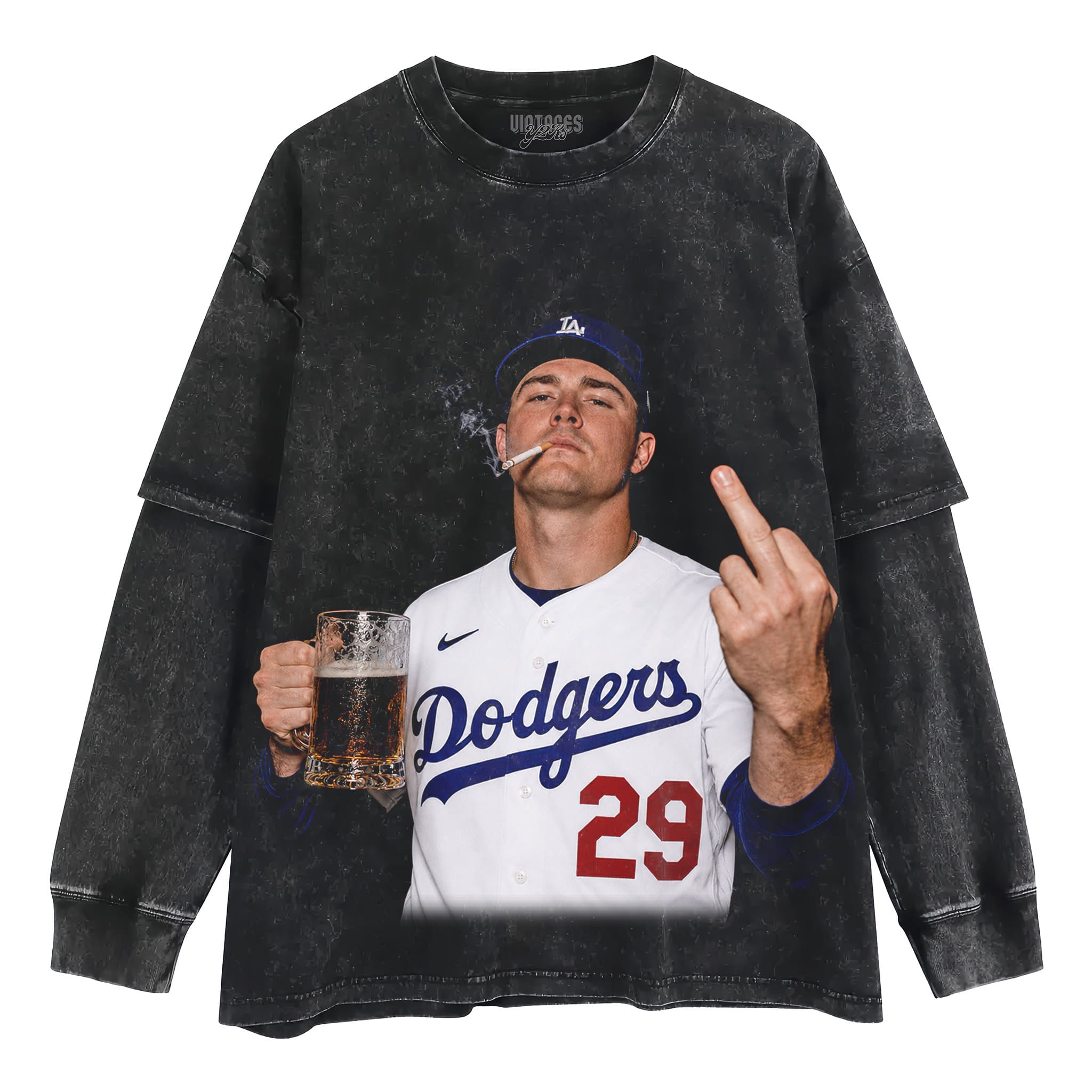 TARIK SKUBAL MIDDLE FINGER V2 TANK TOP & TEE & LONG SLEEVE & LAYERED LS & HOODIE