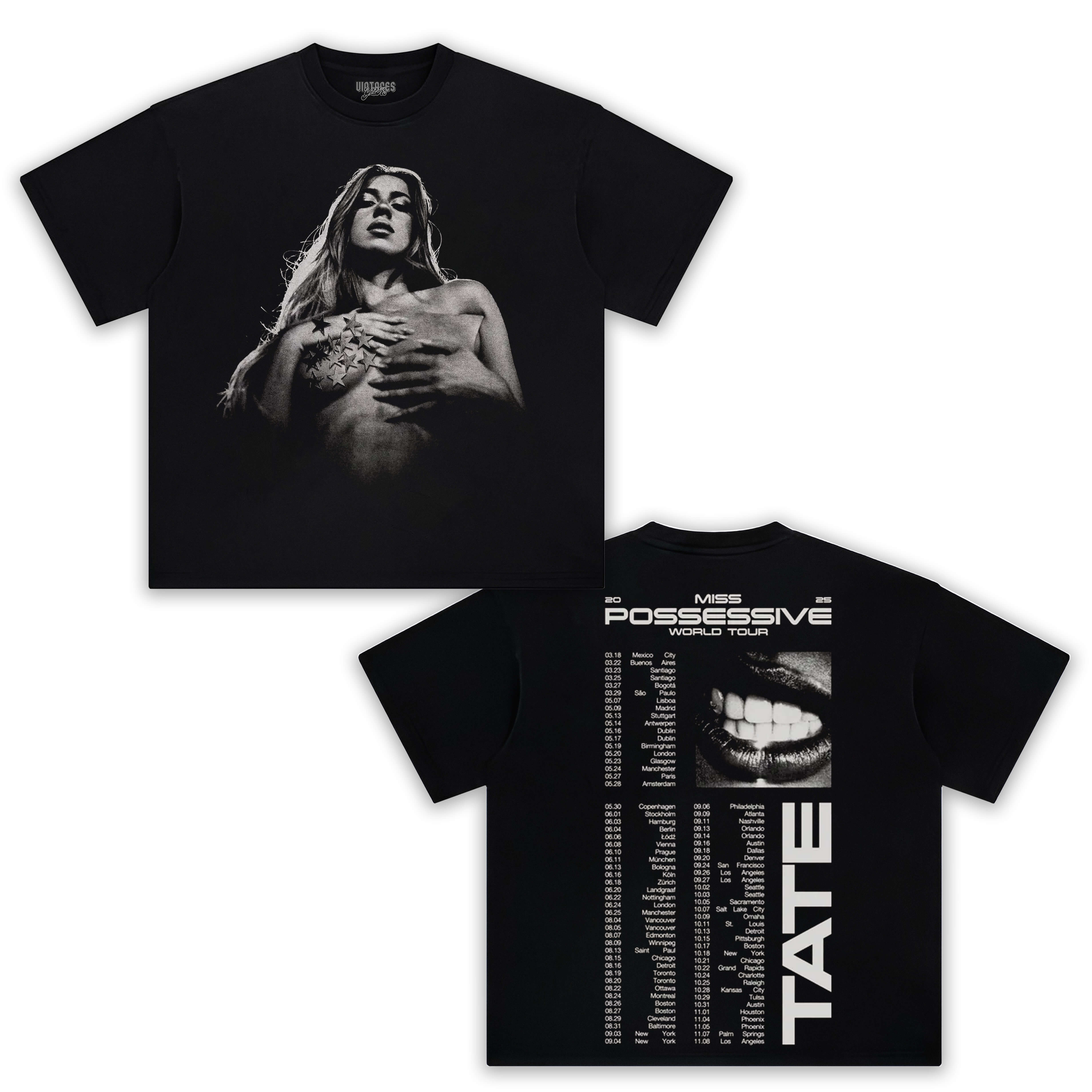 TATE MCRAE 2025 CONCERT V5 TEE