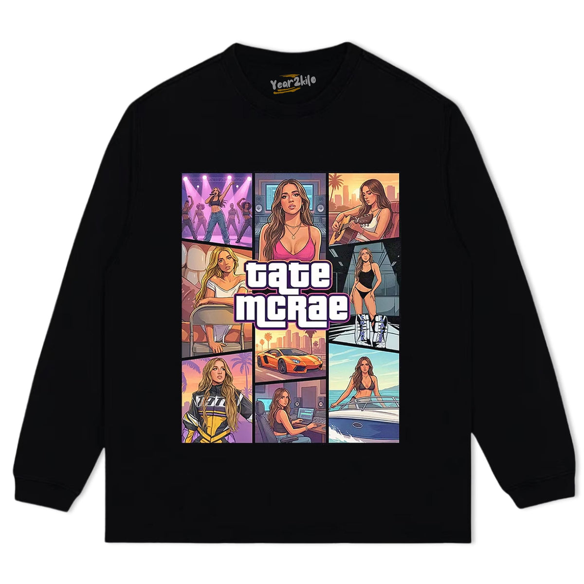 TATE MCRAE TANK TOP & TEE & LONG SLEEVE & LAYERED LS & HOODIE