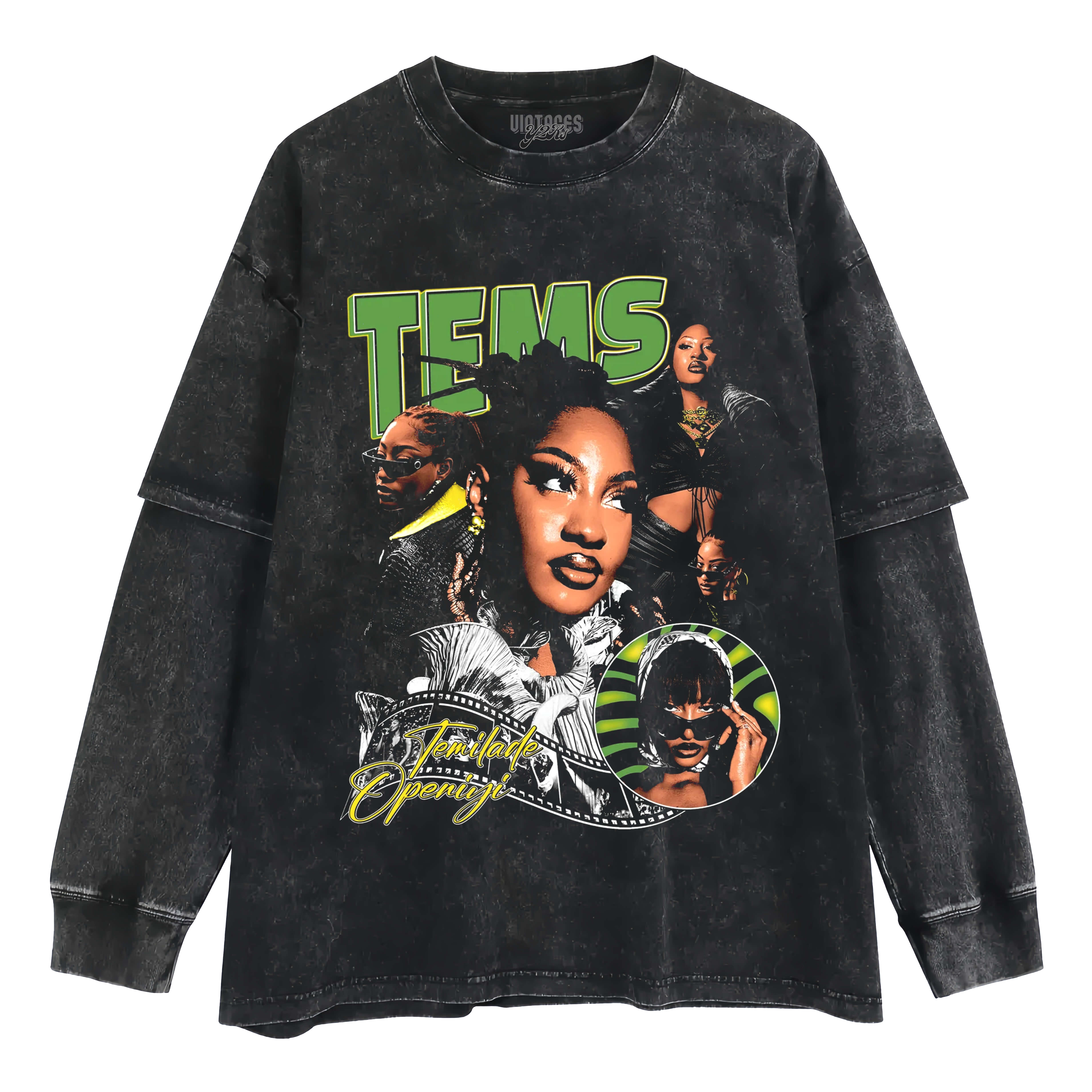 TEMS GRAPHIC LAYERED LONG SLEEVE