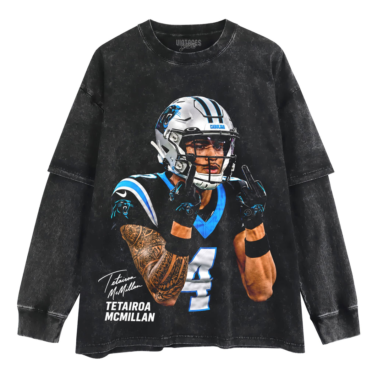 TETAIROA MCMILLAN MIDDLE FINGER TANK TOP & TEE & LONG SLEEVE & LAYERED LS & HOODIE