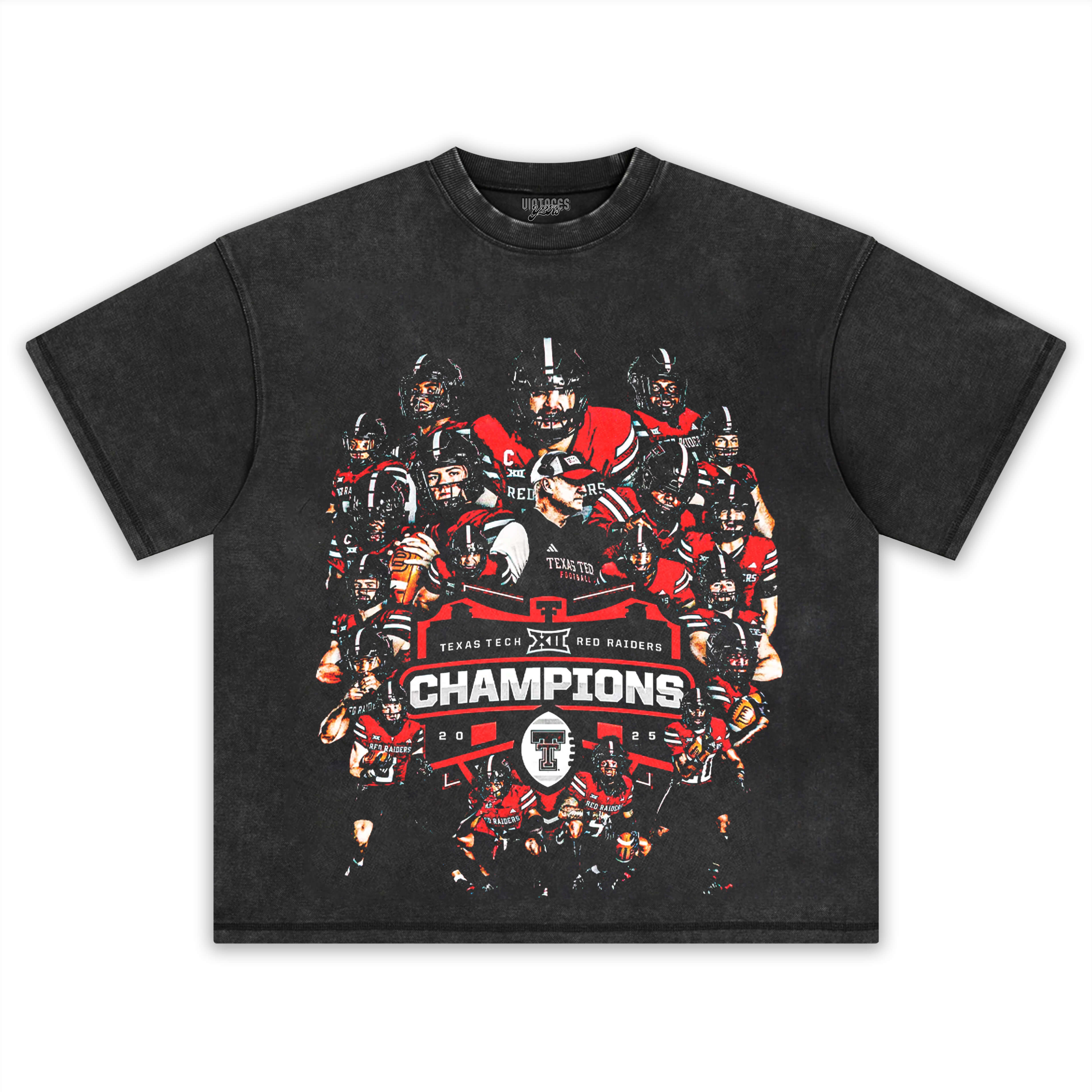 TEXAS TECH & BIG 12 CHAMPS TEE & LS & HOODIE