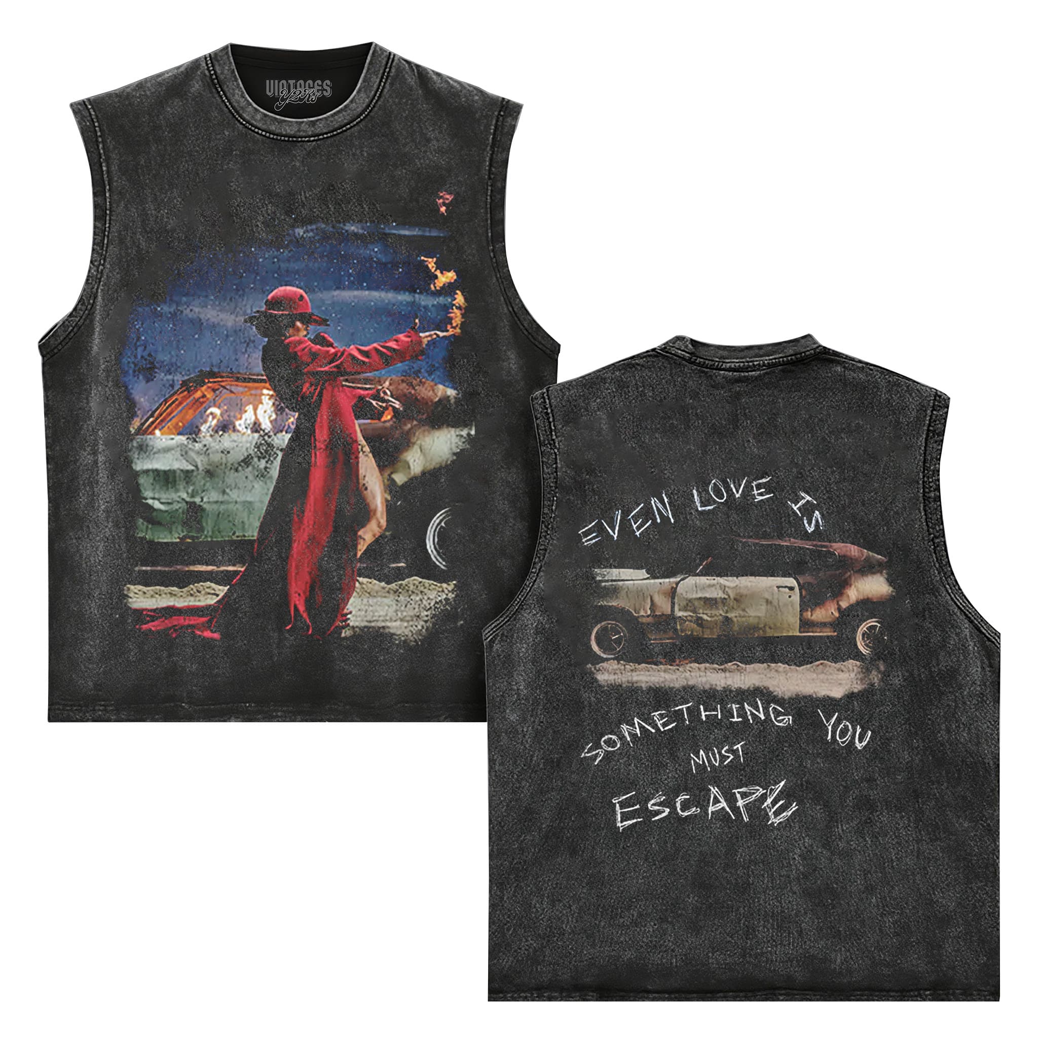 TEYANA TAYLOR - FIRE GIRL V2 TANK TOP & TEE