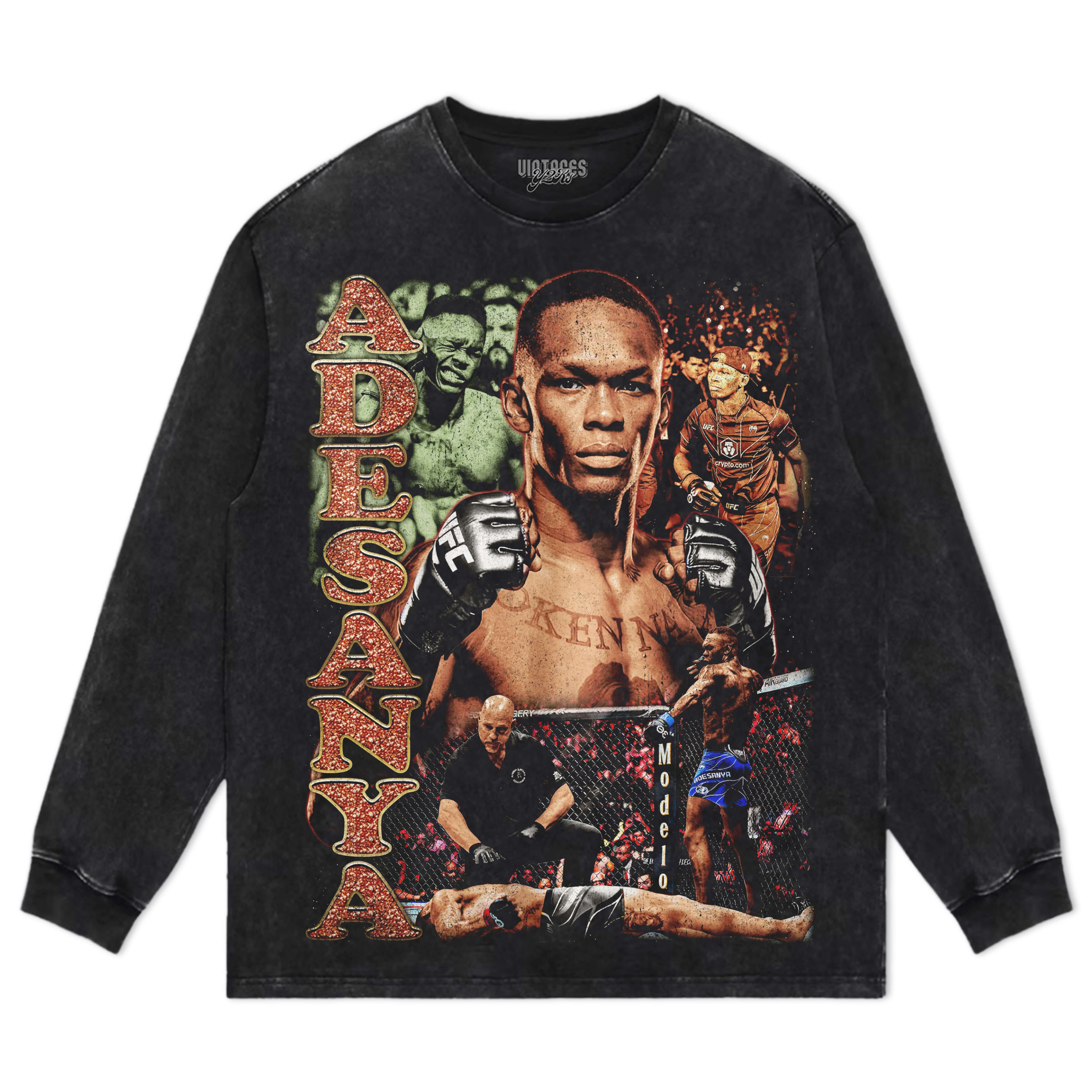THE LAST STYLEBENDER & ISREAL ADESANYA TEE & LS & HOODIE