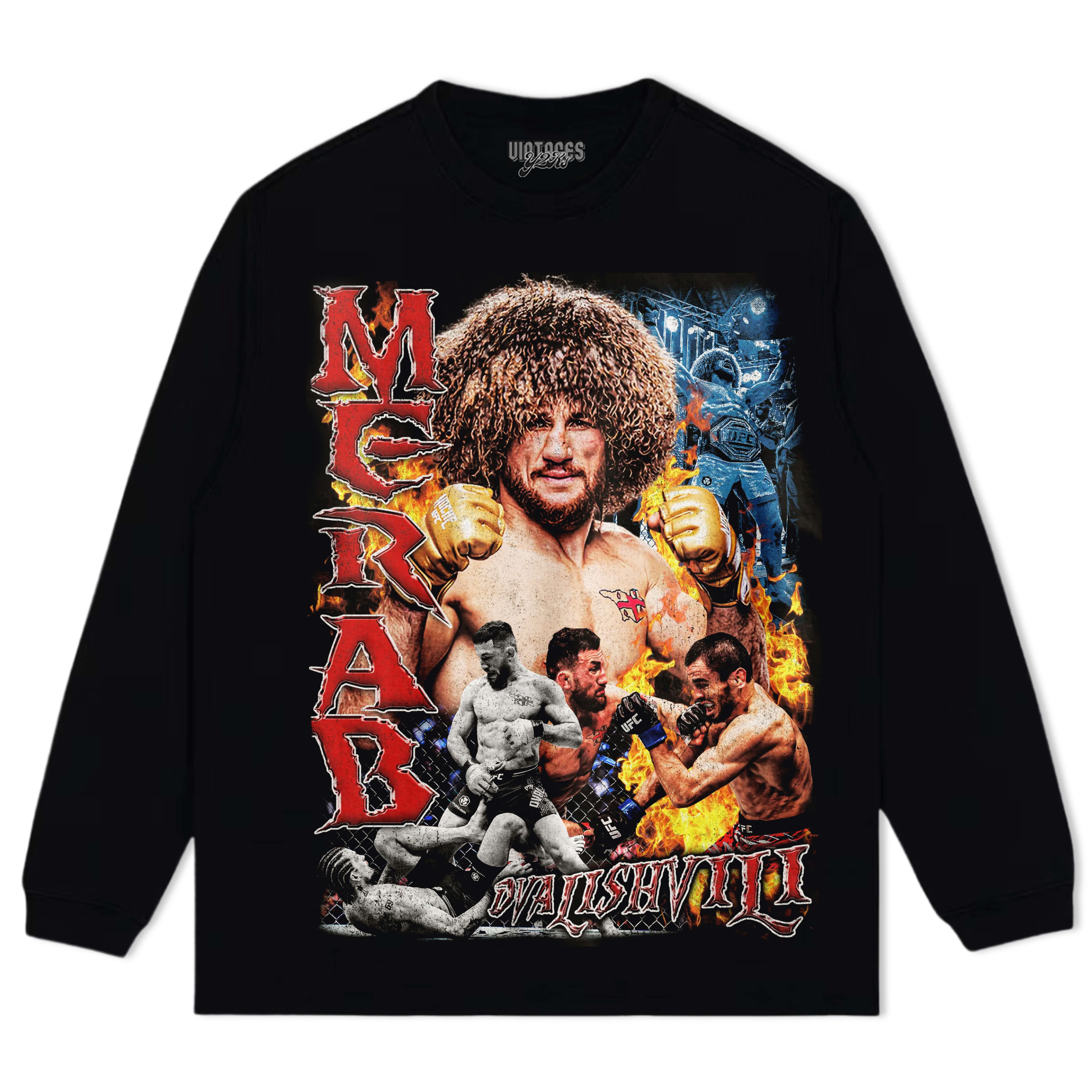 THE MACHINE MERAB DVALISHVILI TEE & LS & HOODIE