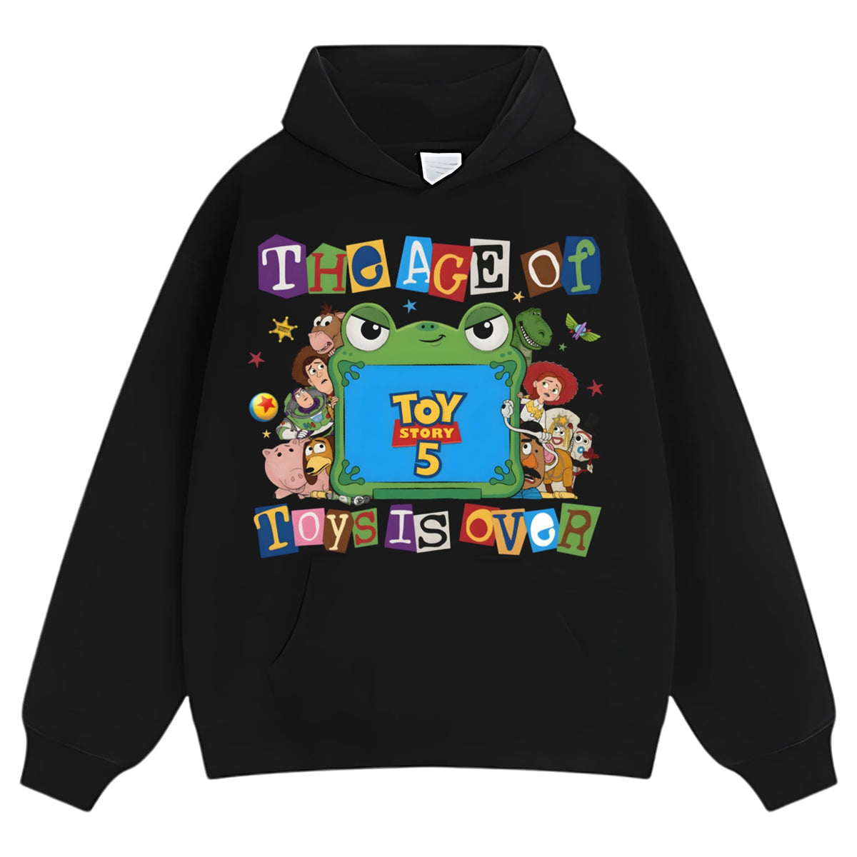 THE AGE OF TOYS IS OVER TOY STORY 5 TANK TOP & TEE & LONG SLEEVE & LAYERED LS & HOODIE