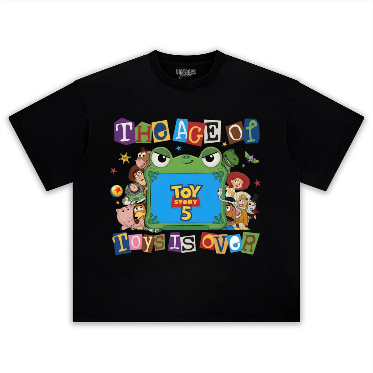 THE AGE OF TOYS IS OVER TOY STORY 5 TANK TOP & TEE & LONG SLEEVE & LAYERED LS & HOODIE