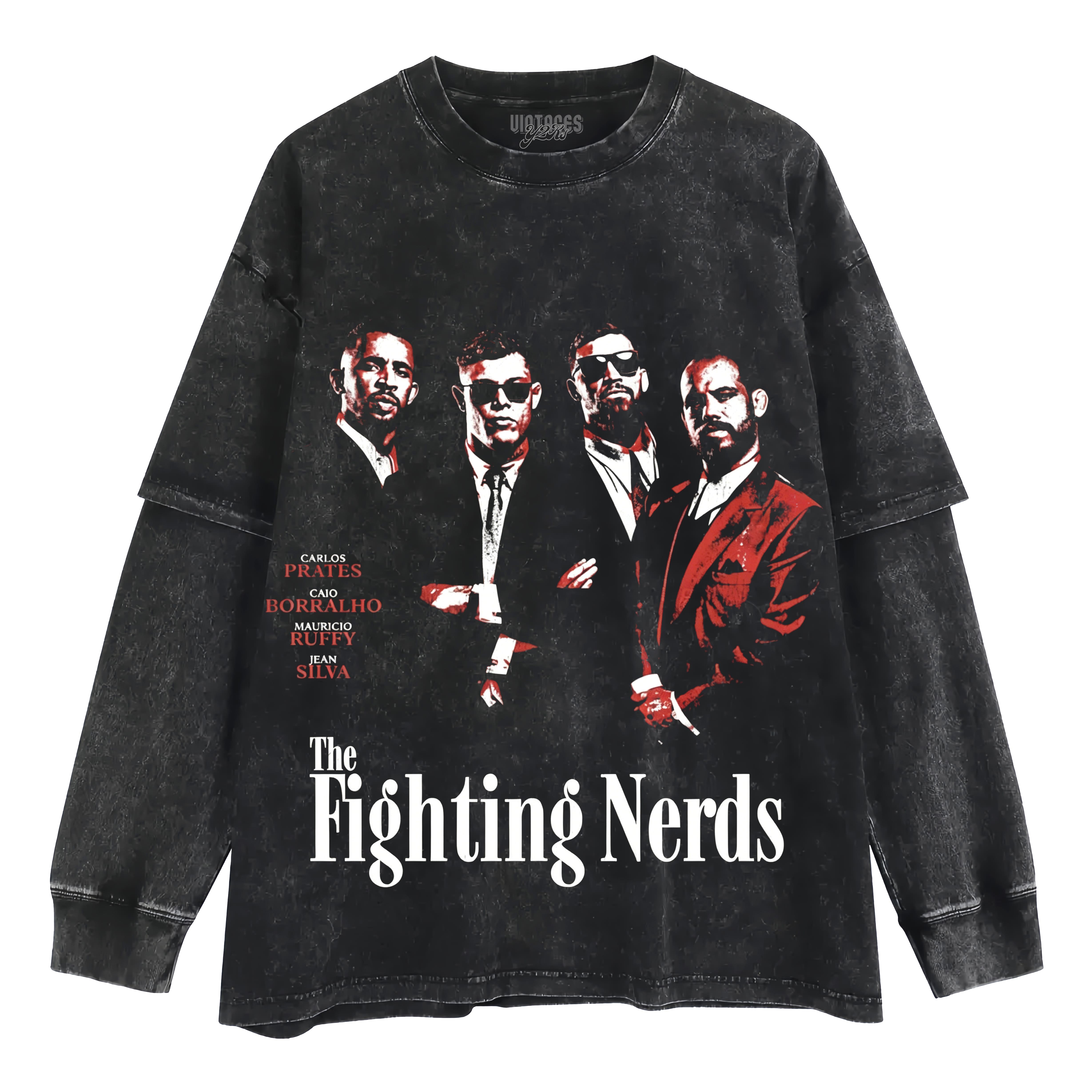 THE FIGHTING NERDS TANK TOP & TEE & LONG SLEEVE & LAYERED LS & HOODIE