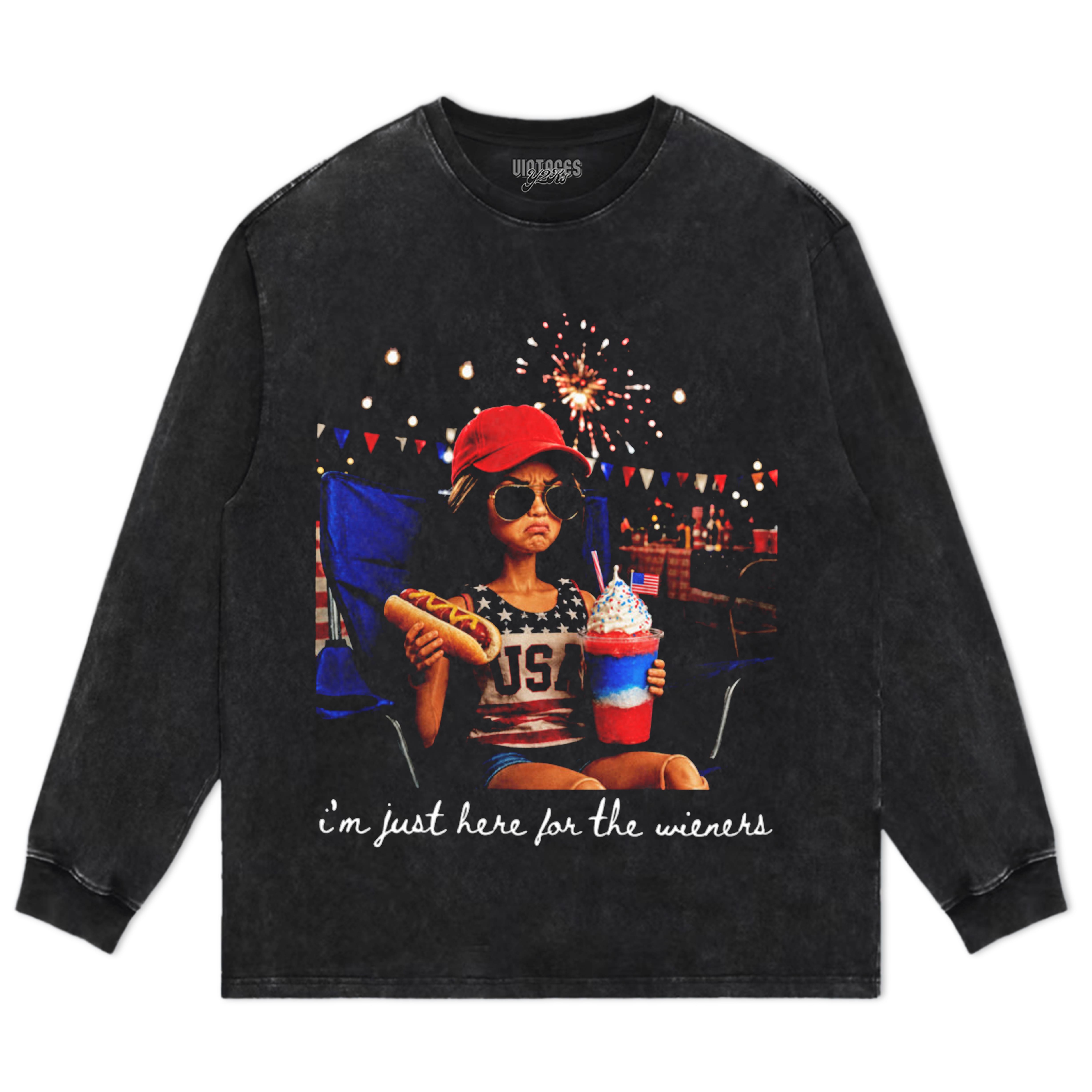 THE FIREWORKS FUNNY 4TH OF JULY - BARBIE DOLL MEME V2 TANK TOP & TEE & LONG SLEEVE & LAYERED LS & HOODIE