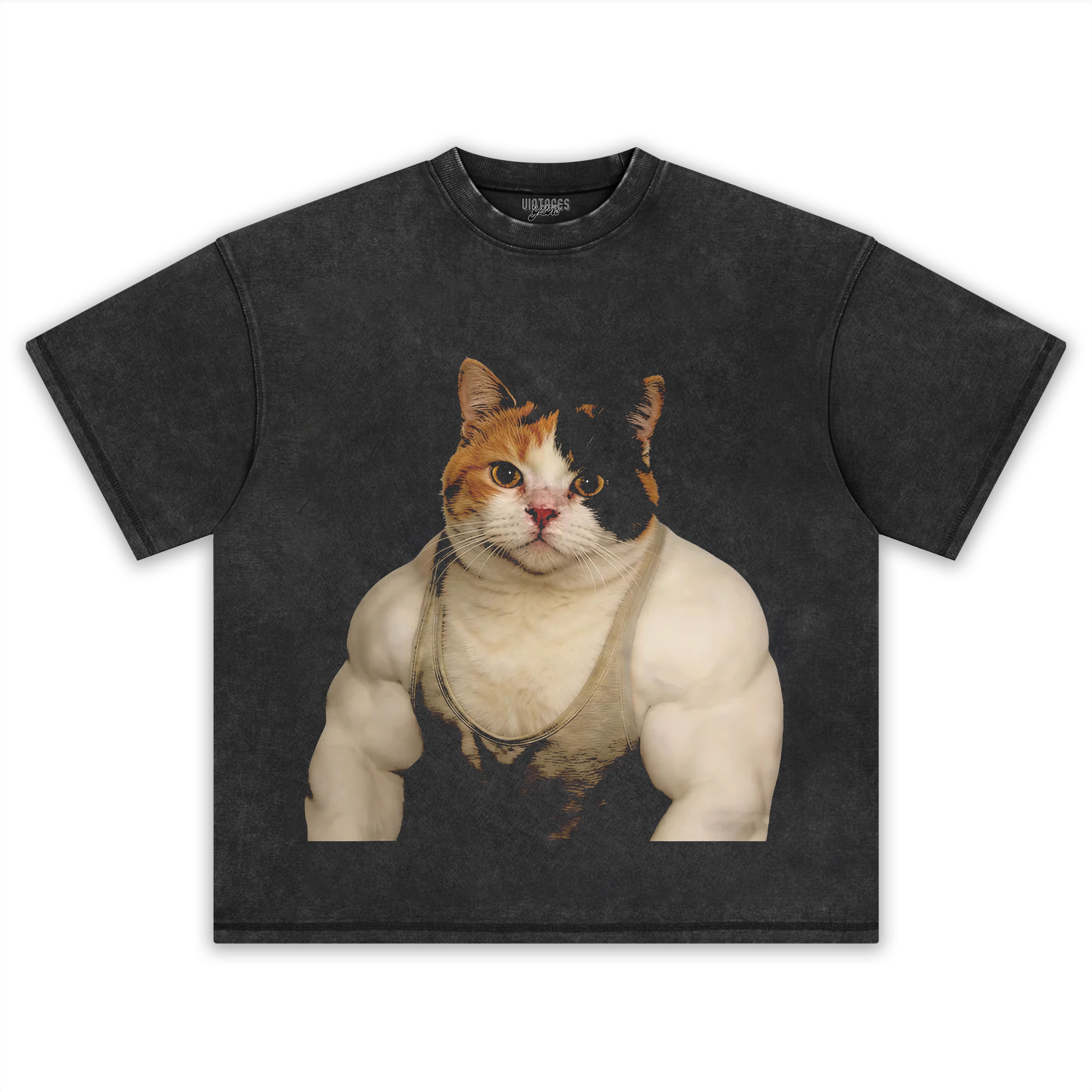 THE FITNESS CAT TANK TOP & TEE & LONG SLEEVE & LAYERED LS & HOODIE