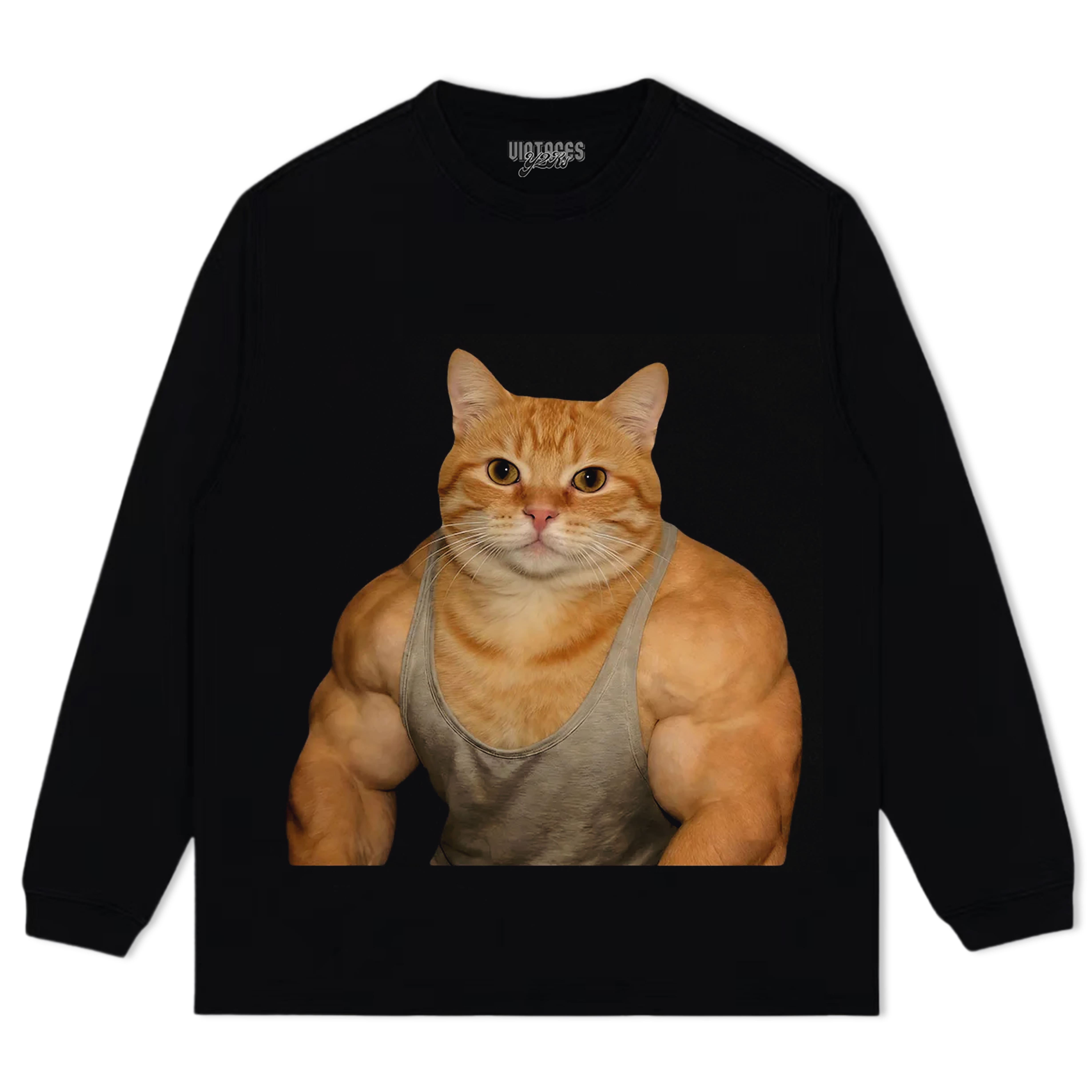 THE FITNESS CAT V4 TANK TOP & TEE & LONG SLEEVE & LAYERED LS & HOODIE