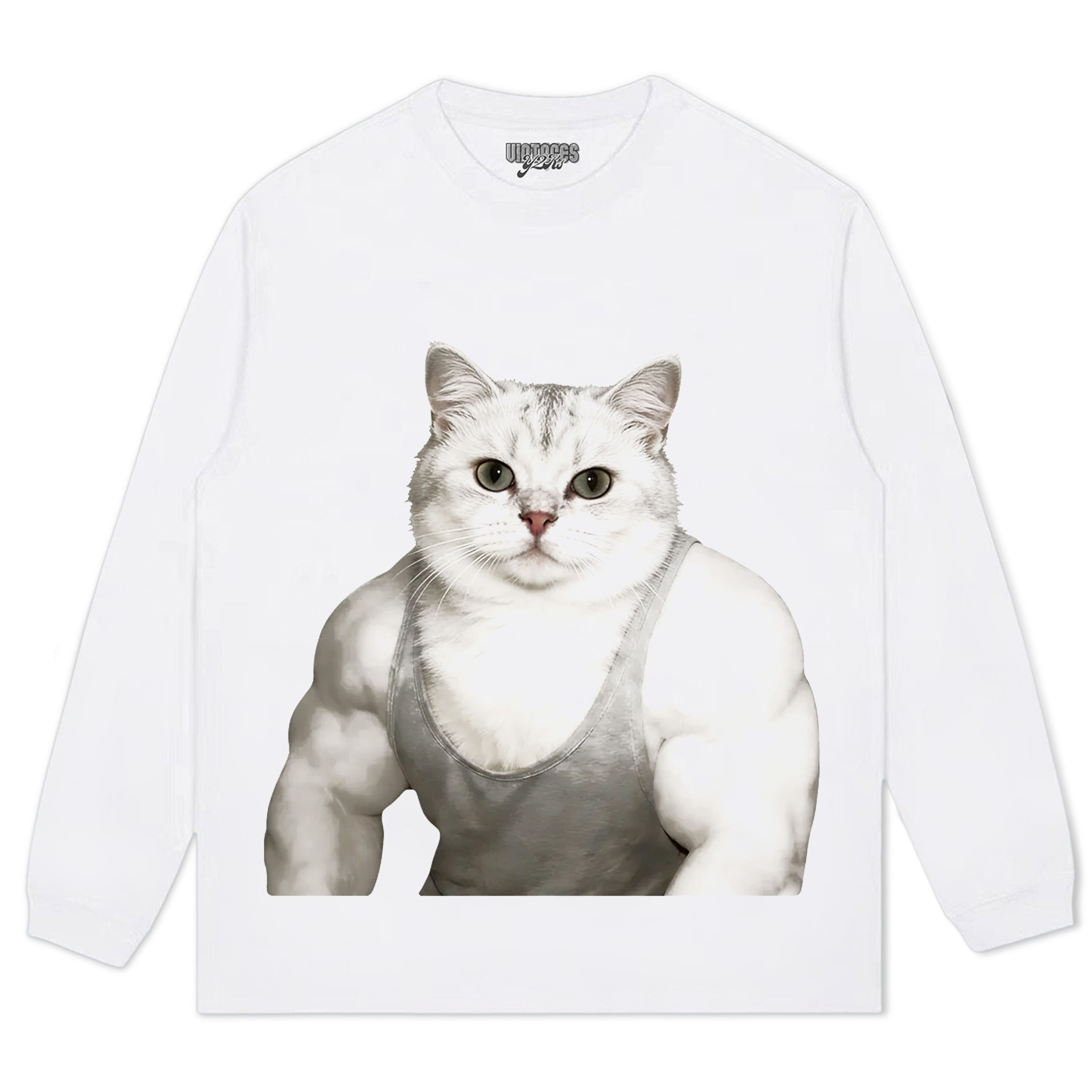 THE FITNESS CAT V5 TANK TOP & TEE & LONG SLEEVE & LAYERED LS & HOODIE