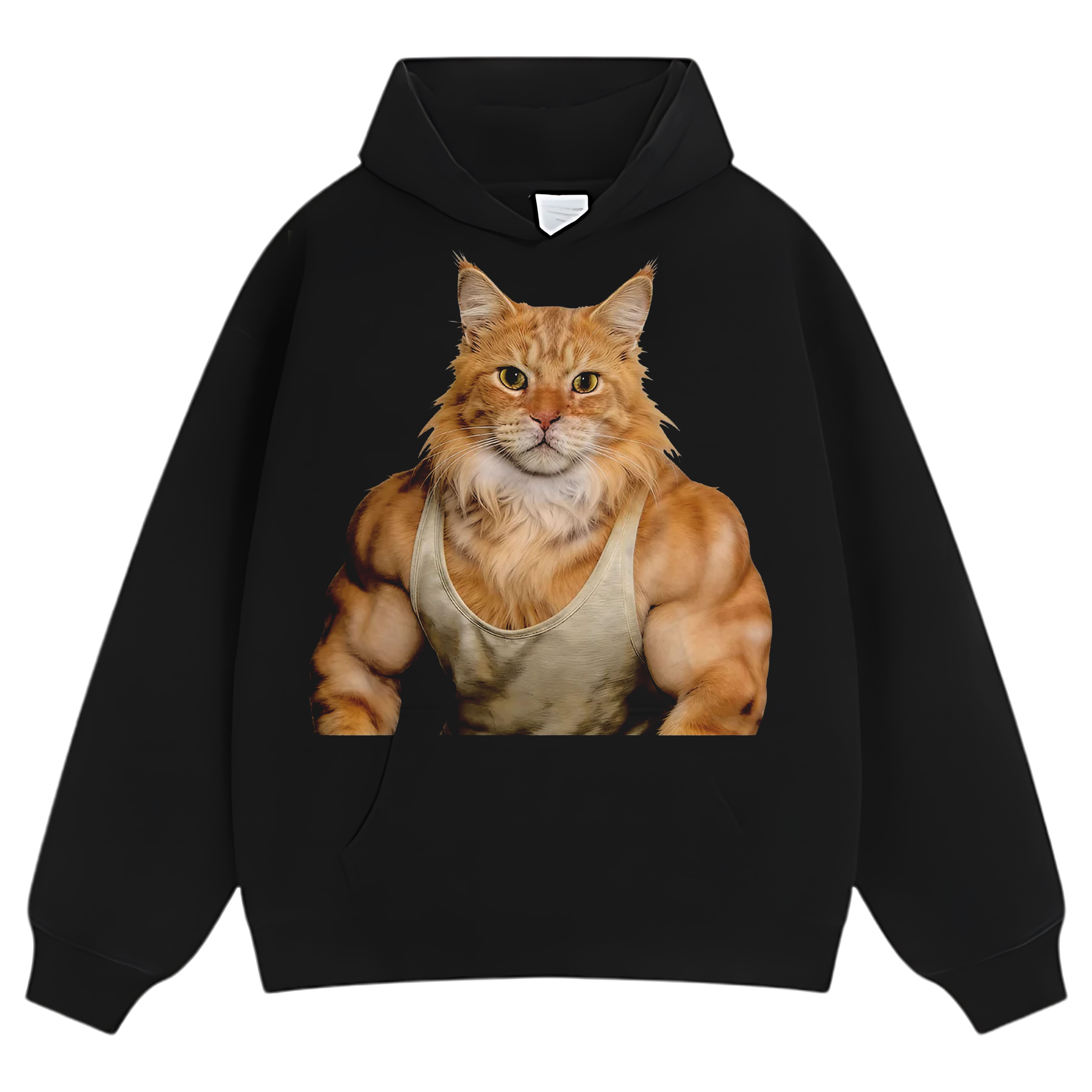 THE FITNESS CAT V7 TANK TOP & TEE & LONG SLEEVE & LAYERED LS & HOODIE