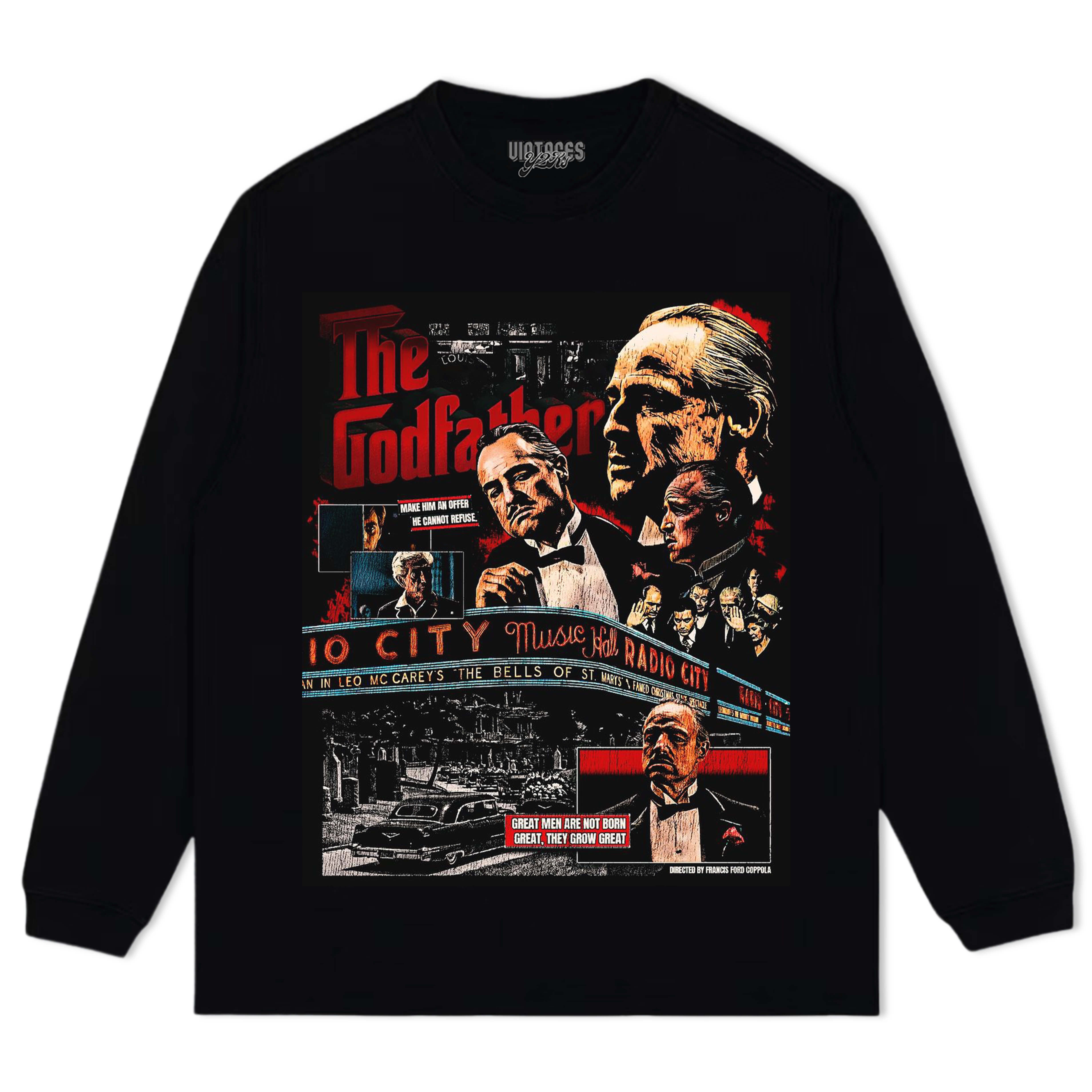 THE GODFATHER PUZZLE POSTER V1 TEE & LS & HOODIE