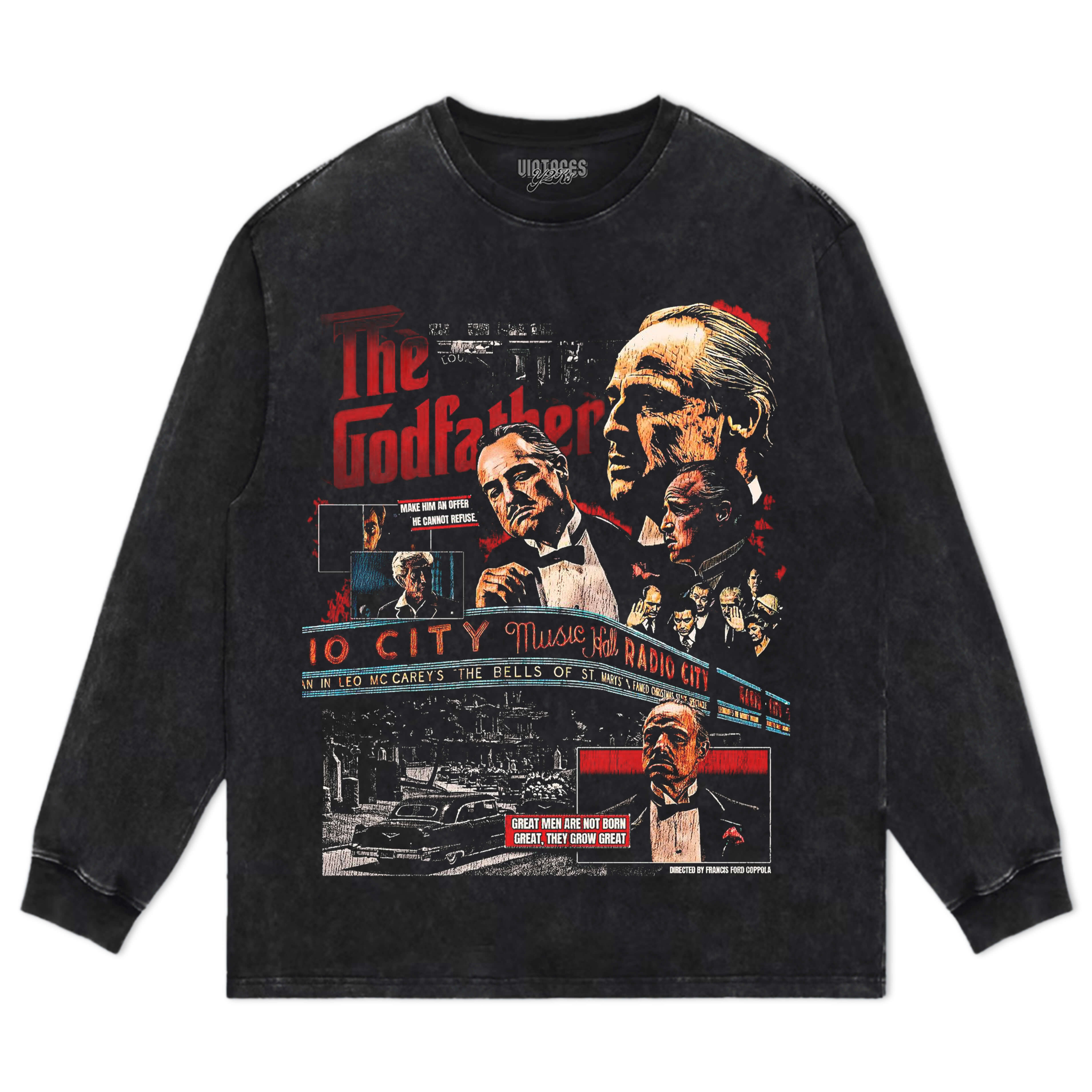 THE GODFATHER PUZZLE POSTER V1 TEE & LS & HOODIE