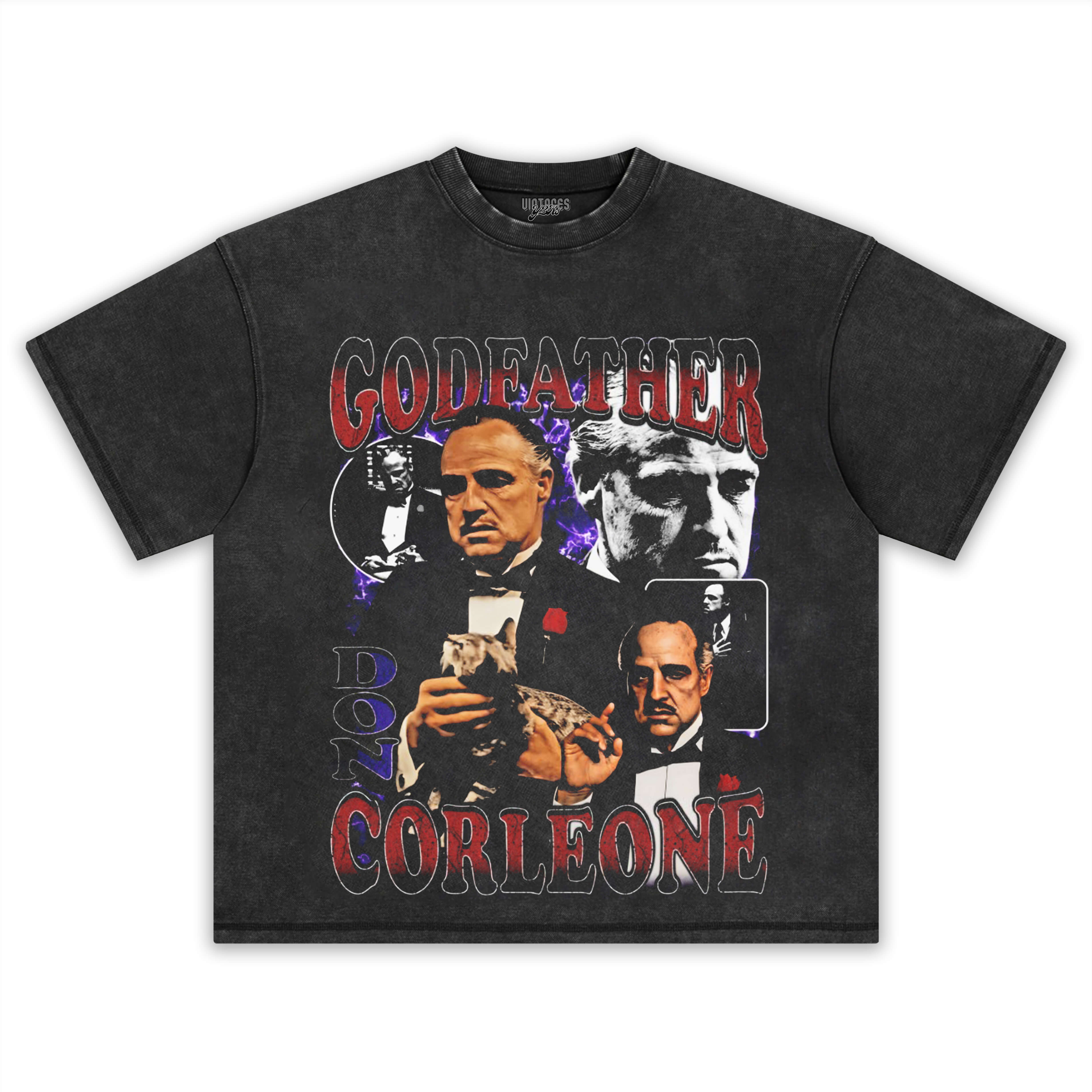 THE GODFATHER VINTAGE-STYLE  TEE & LS & HOODIE