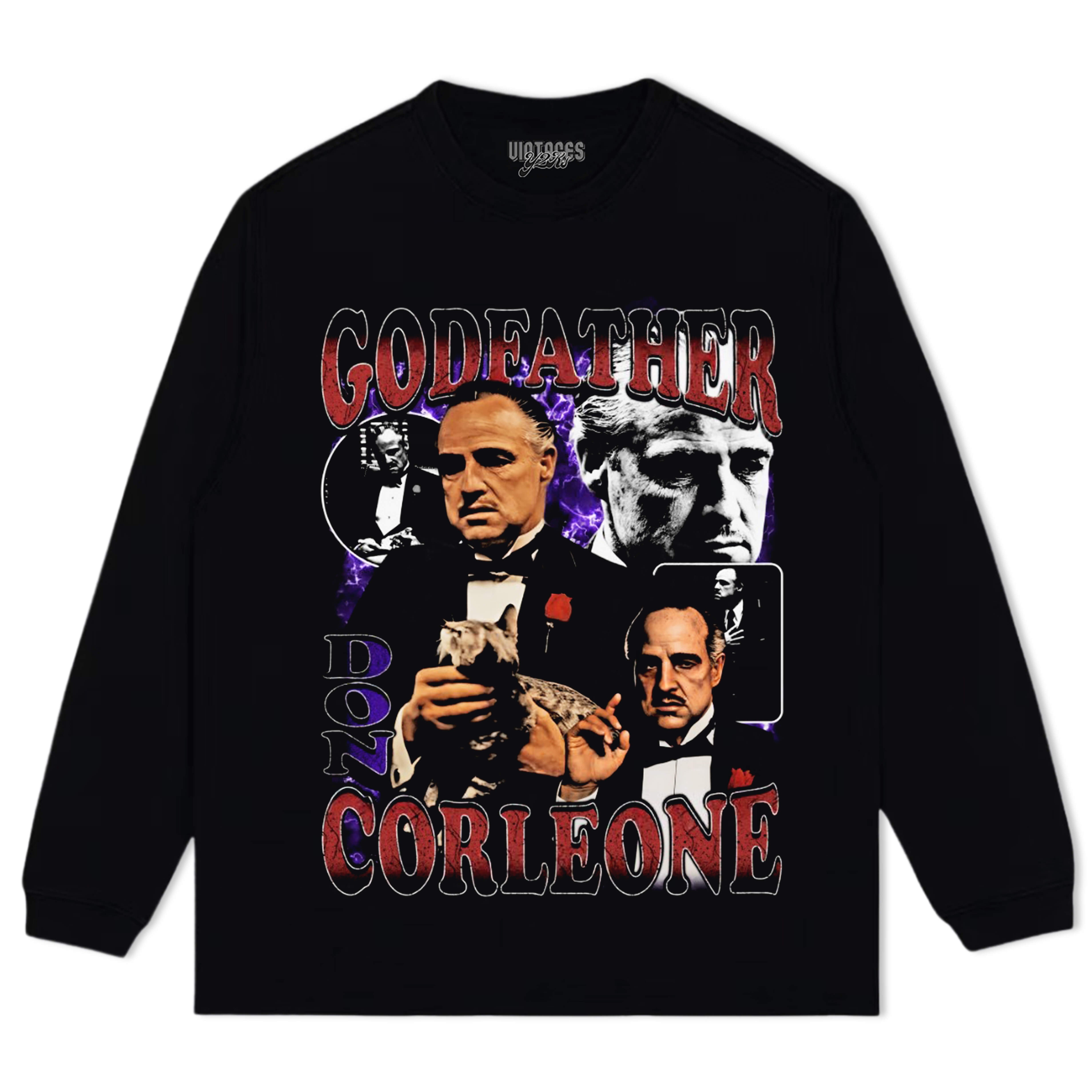 THE GODFATHER VINTAGE-STYLE  TEE & LS & HOODIE