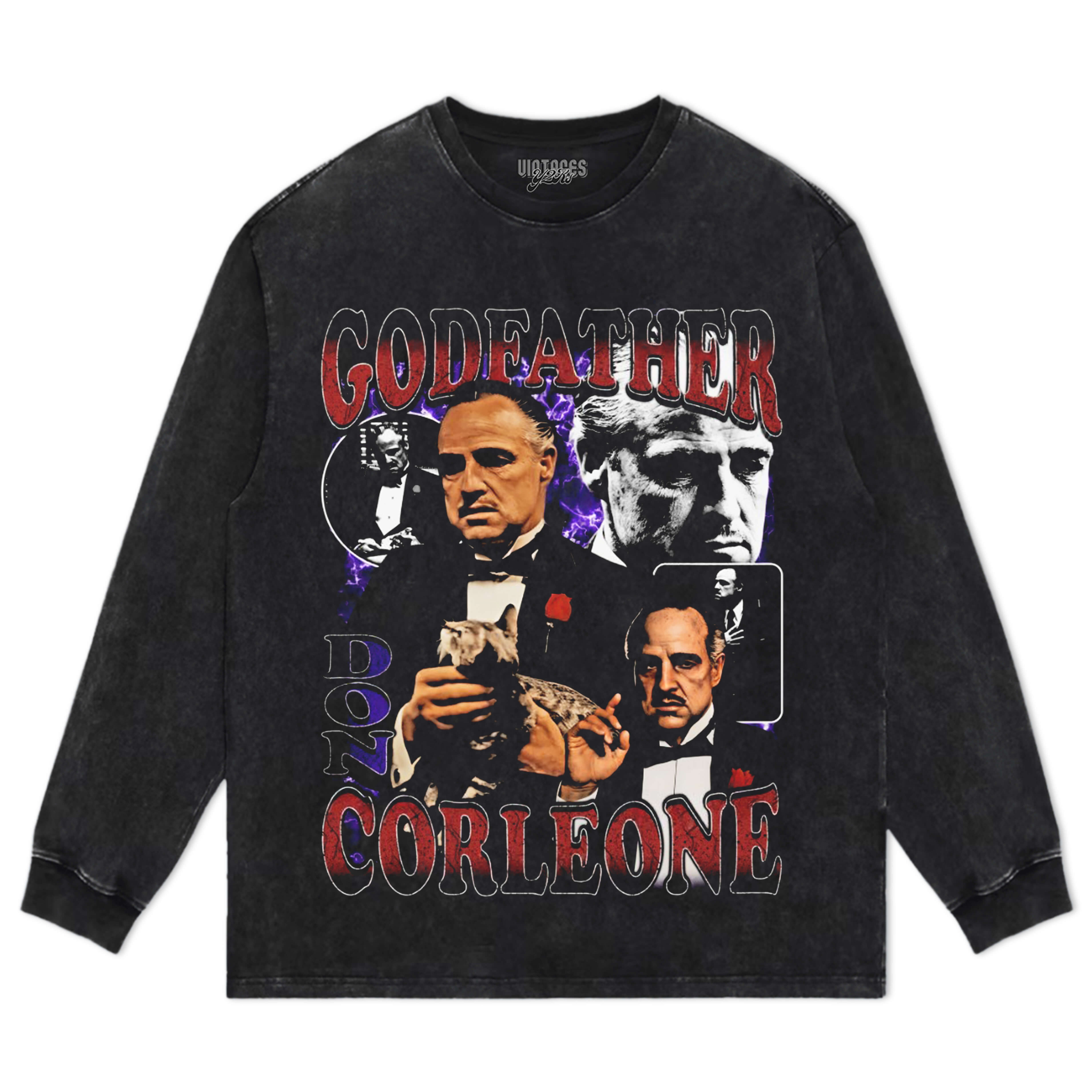 THE GODFATHER VINTAGE-STYLE  TEE & LS & HOODIE