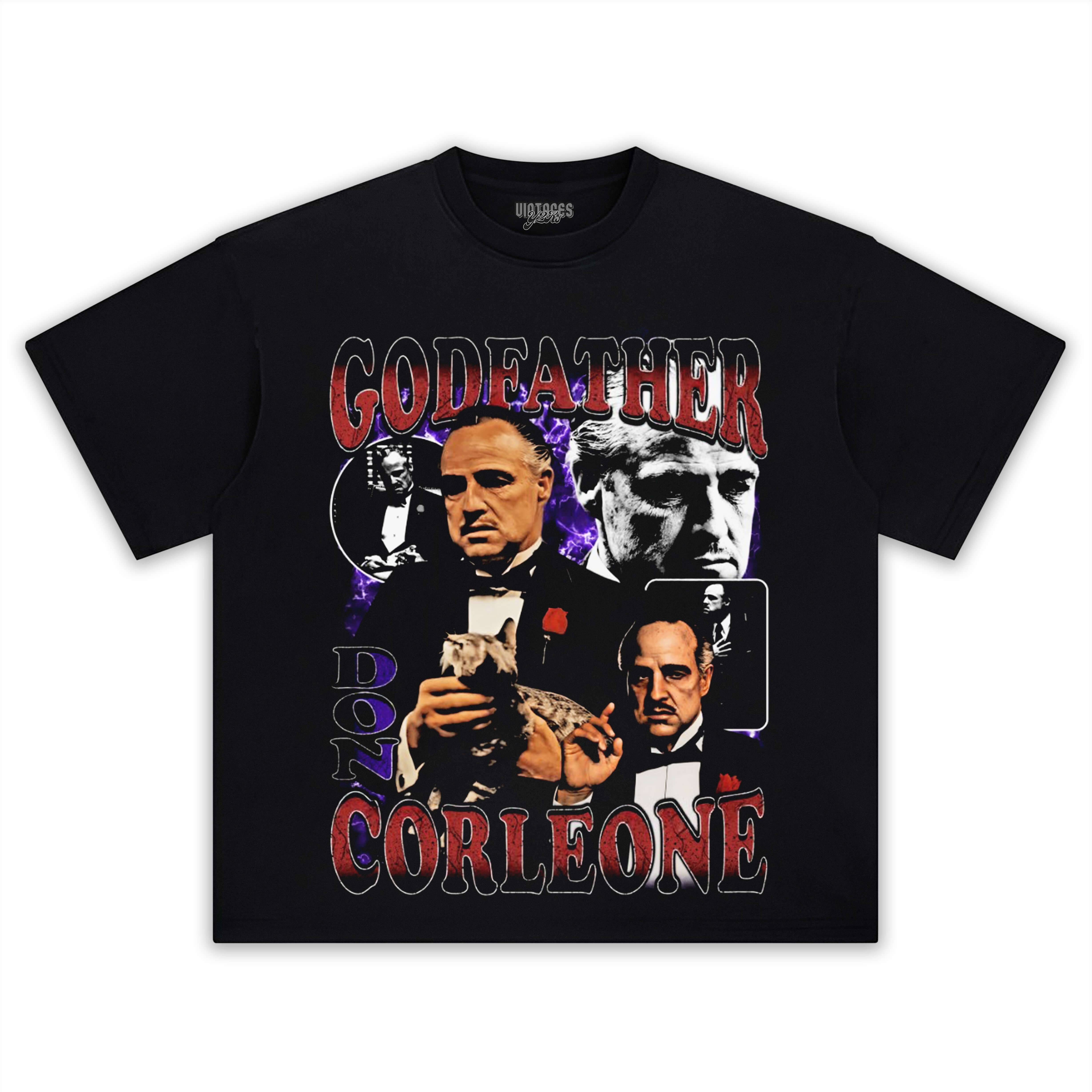 THE GODFATHER VINTAGE-STYLE  TEE & LS & HOODIE