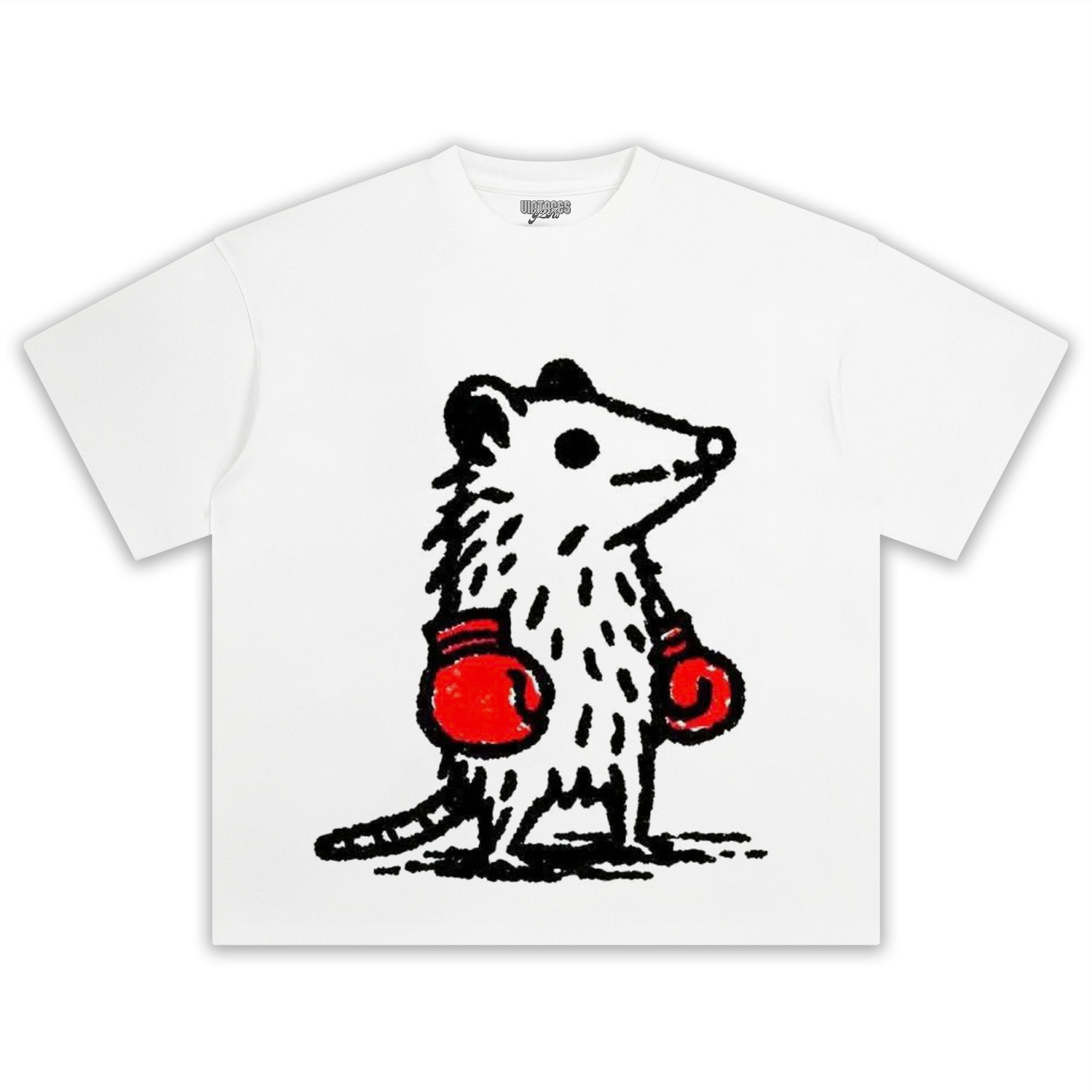 THE MOUSE BOXER TANK TOP & TEE & LONG SLEEVE & LAYERED LS & HOODIE