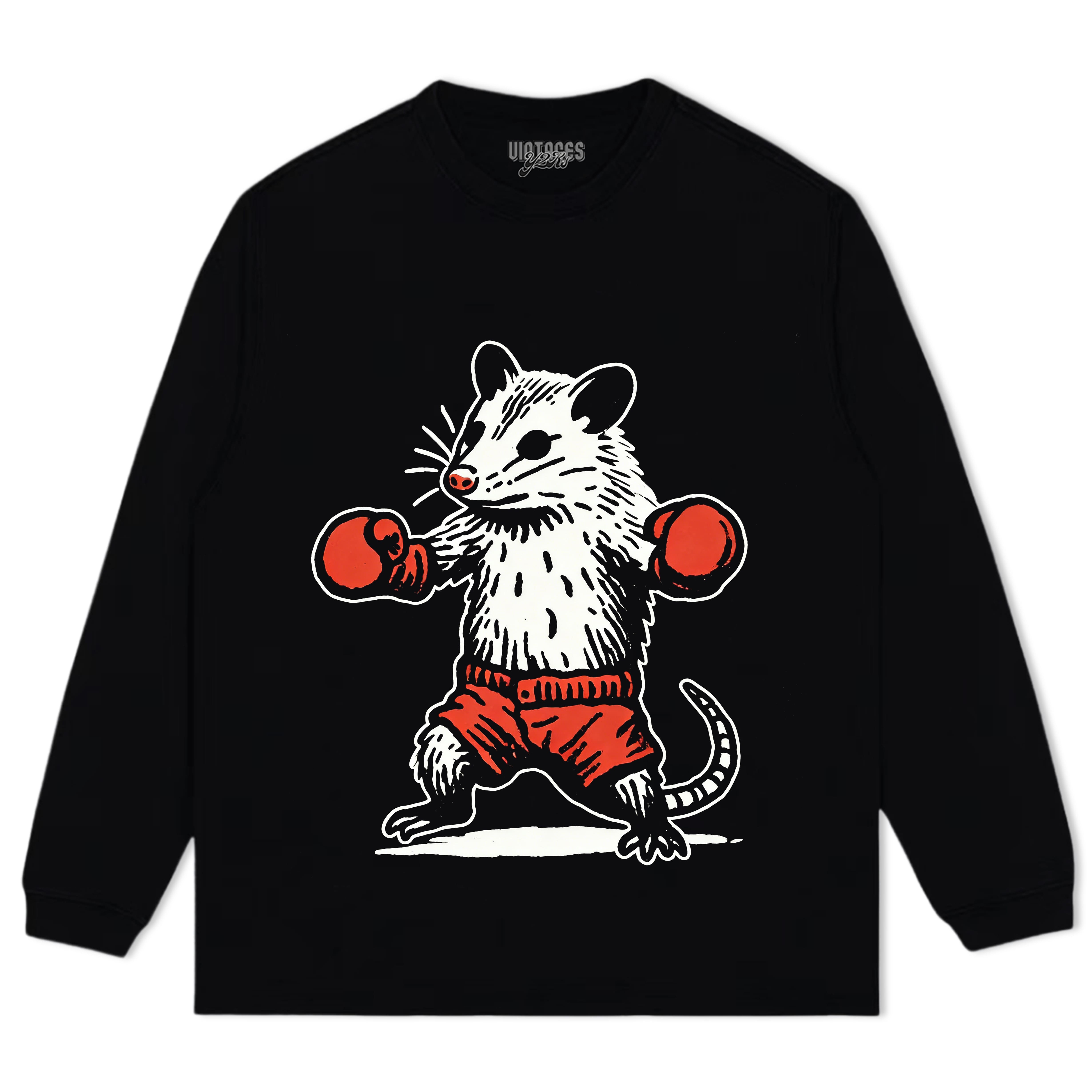THE MOUSE BOXER V2 TANK TOP & TEE & LONG SLEEVE & LAYERED LS & HOODIE